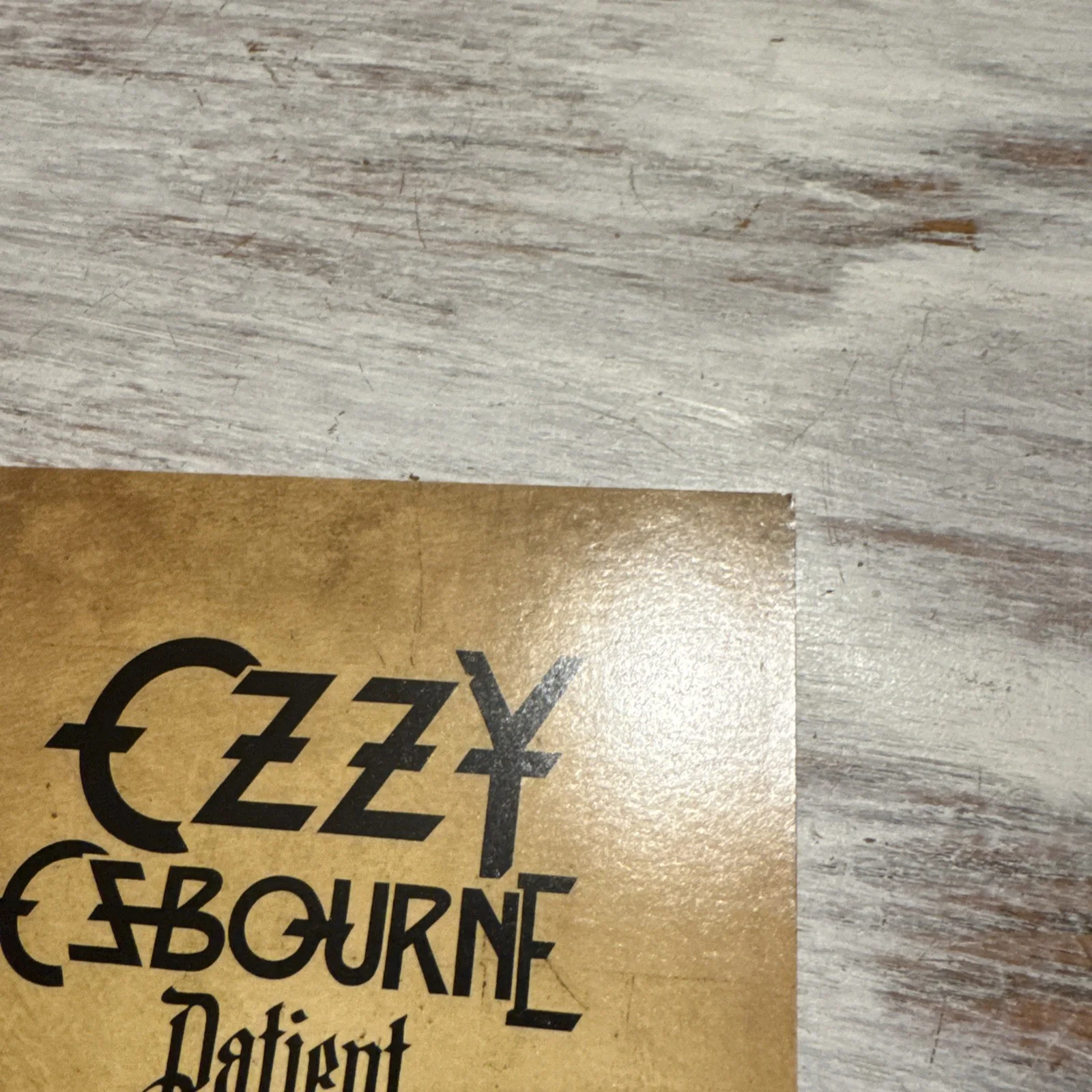 OZZY OSBOURNE SIGNED Patient Number 9 AUTOGRAPH Insert Cassette NOT VINYL MUSIC, изображение 4