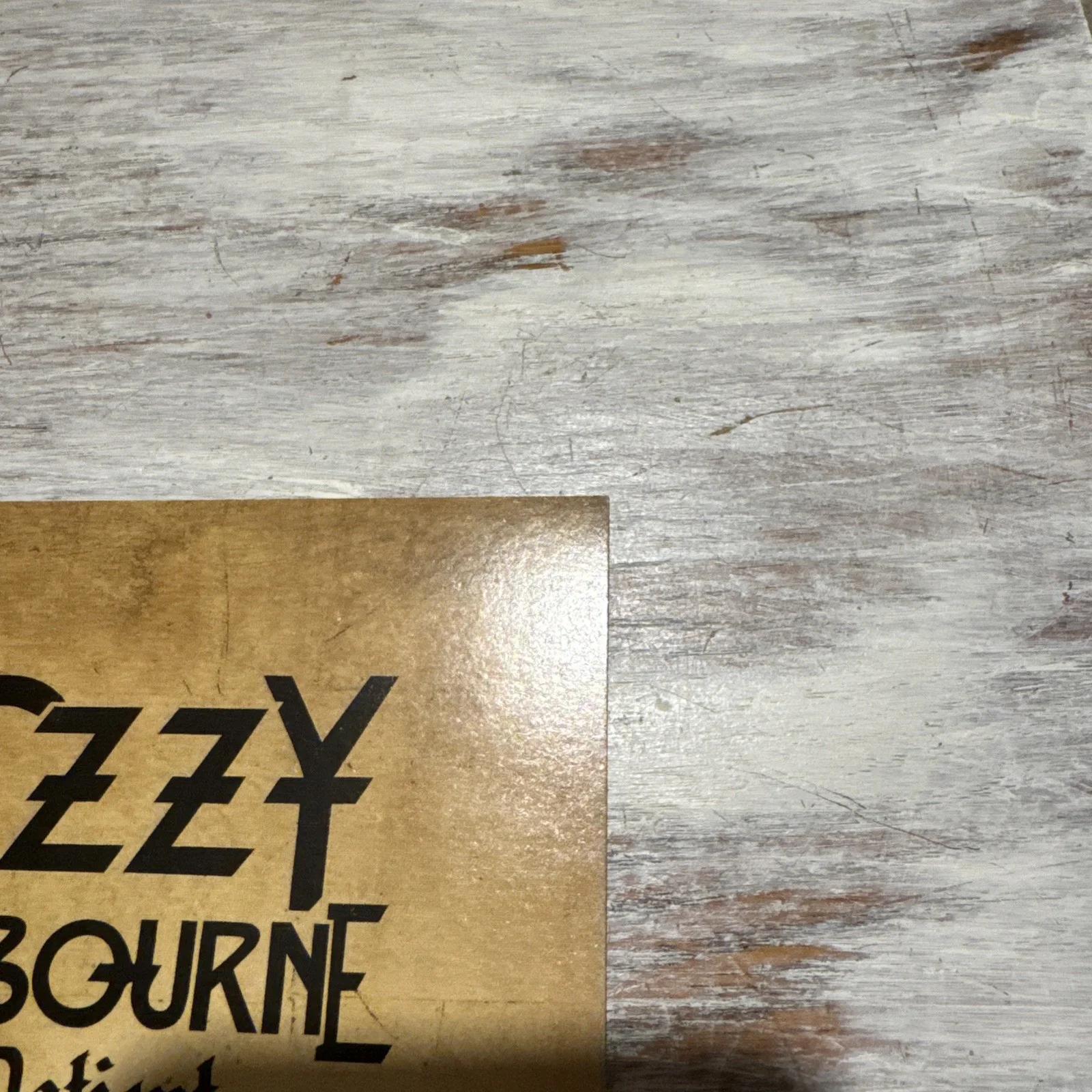 OZZY OSBOURNE SIGNED Patient Number 9 AUTOGRAPH CD INSERT NOT A VINYL ROCK MUSIC, image 5