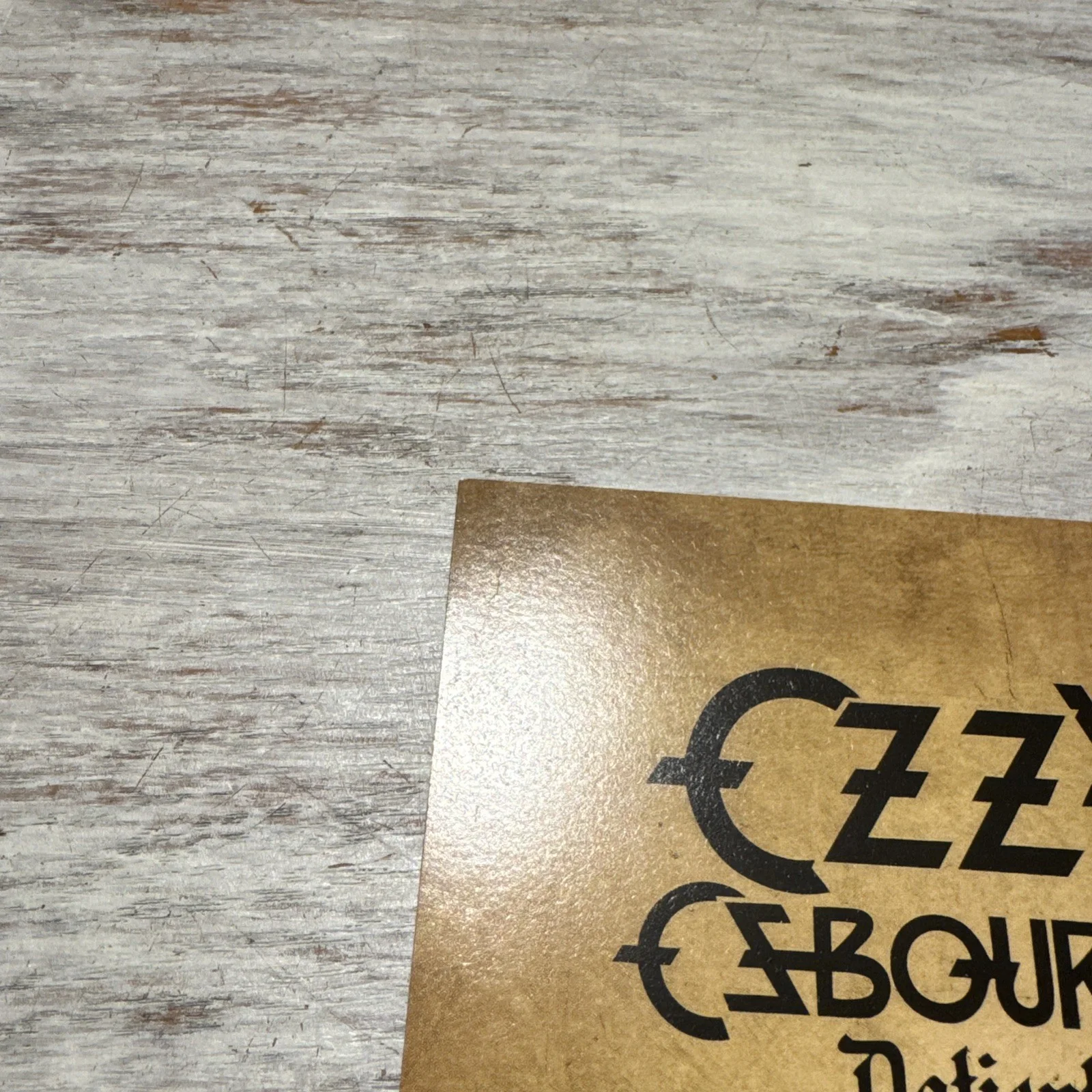 OZZY OSBOURNE SIGNED Patient Number 9 AUTOGRAPH CD INSERT NOT A VINYL ROCK MUSIC, изображение 3