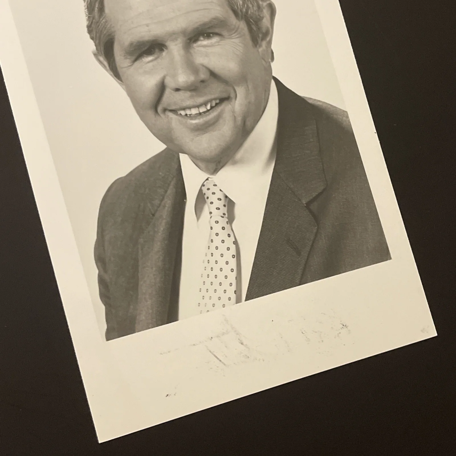 PAT ROBERTSON: Hand Signed Celebrity Photo 5 x 8” / KSK, изображение 3