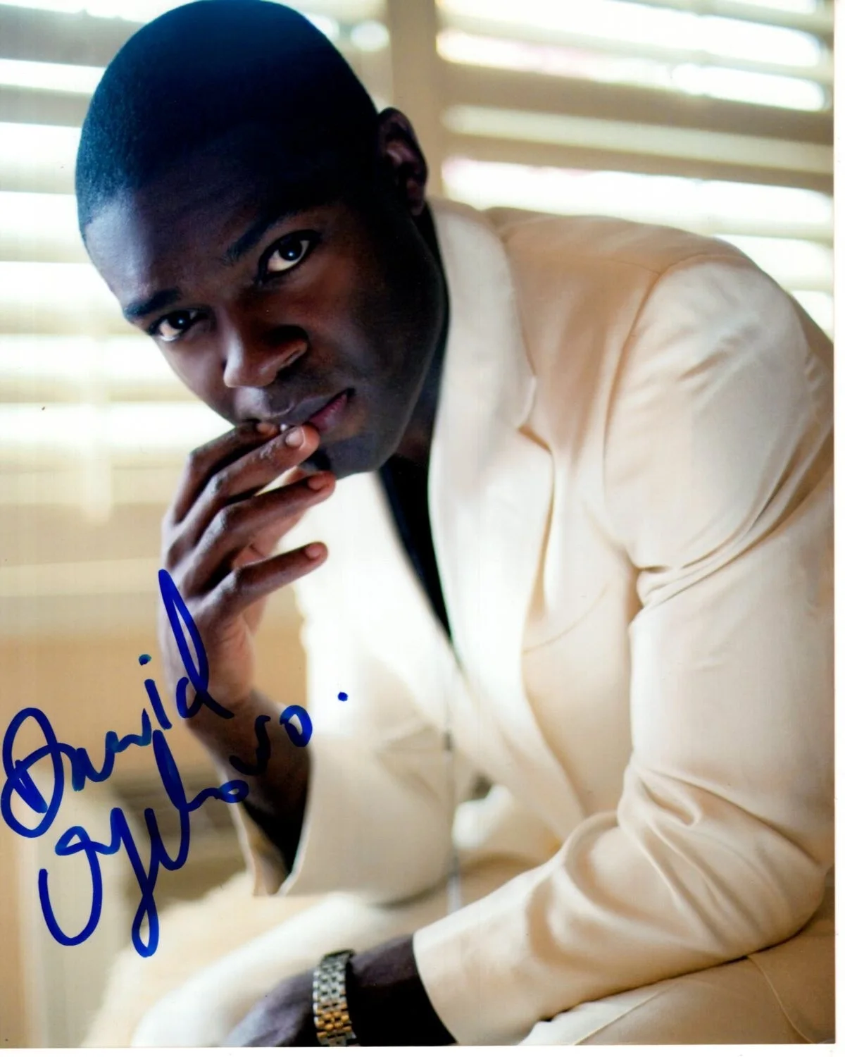 David Oyelowo — David Oyelowo signed autographed 8x10 photograph ACOA