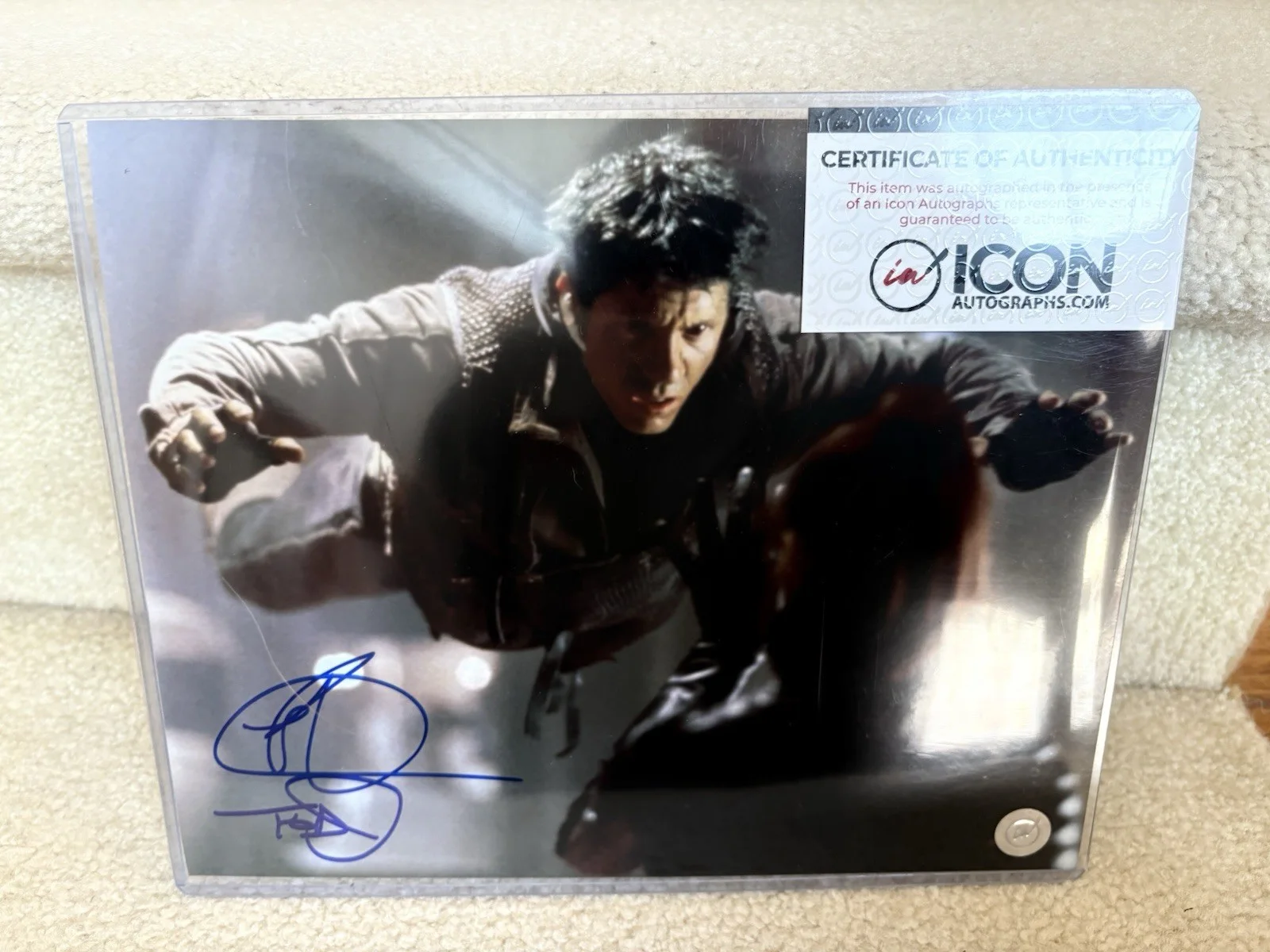 Ray Park Snake Eyes — Ray Park "Snake Eyes" GI Joe Autographed 8x10 COA #2, image 5