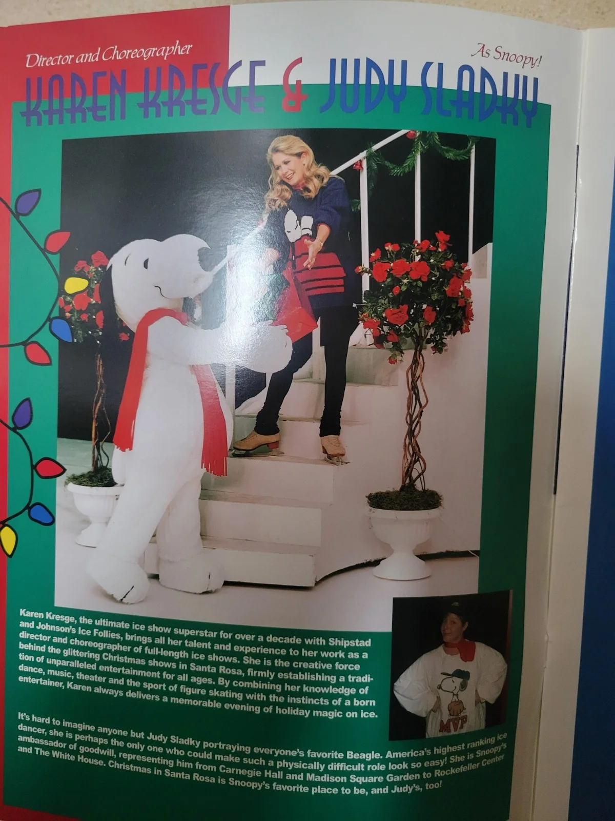 Charles Schulz — One of a kind Autograph Charles Schulz 1998 Skate Program Santa Rosa CA, image 2
