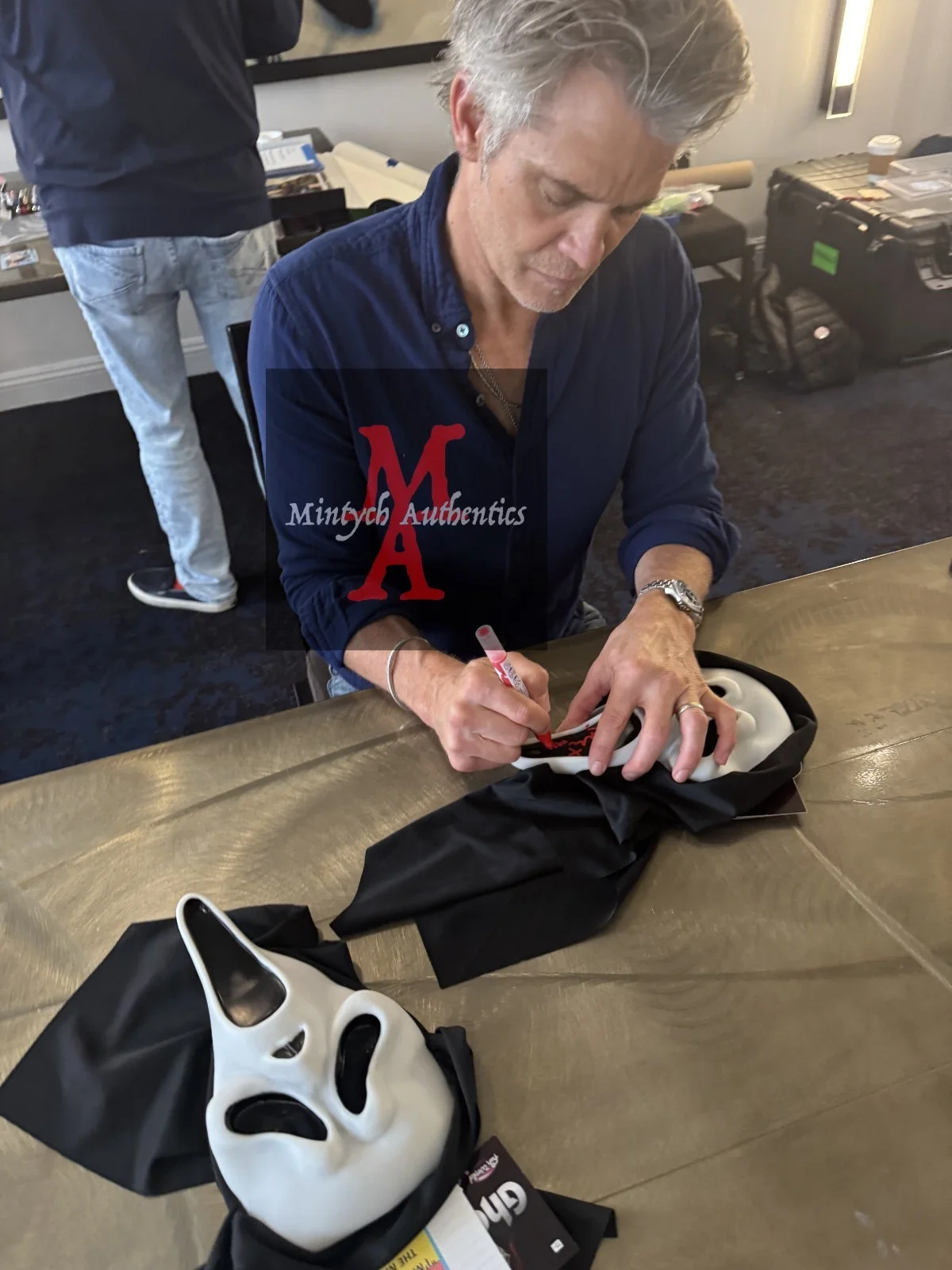 Timothy Olyphant — Timothy Olyphant autographed signed real 8" steel knife Ghostface Beckett, image 3