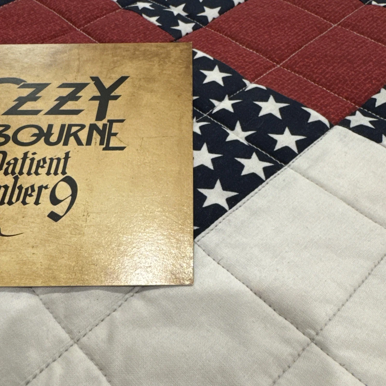 OZZY OSBOURNE SIGNED Patient Number 9 AUTOGRAPH CD INSERT NOT A VINYL ROCK MUSIC, image 3