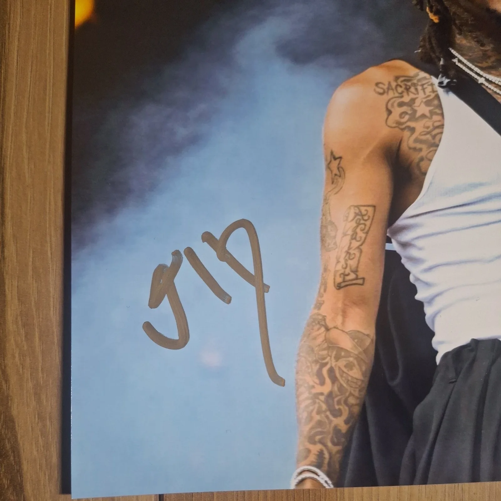 JID Signed 8x10 Autographed Photo The Forever Story Rapper Beckett Bas COA, изображение 2