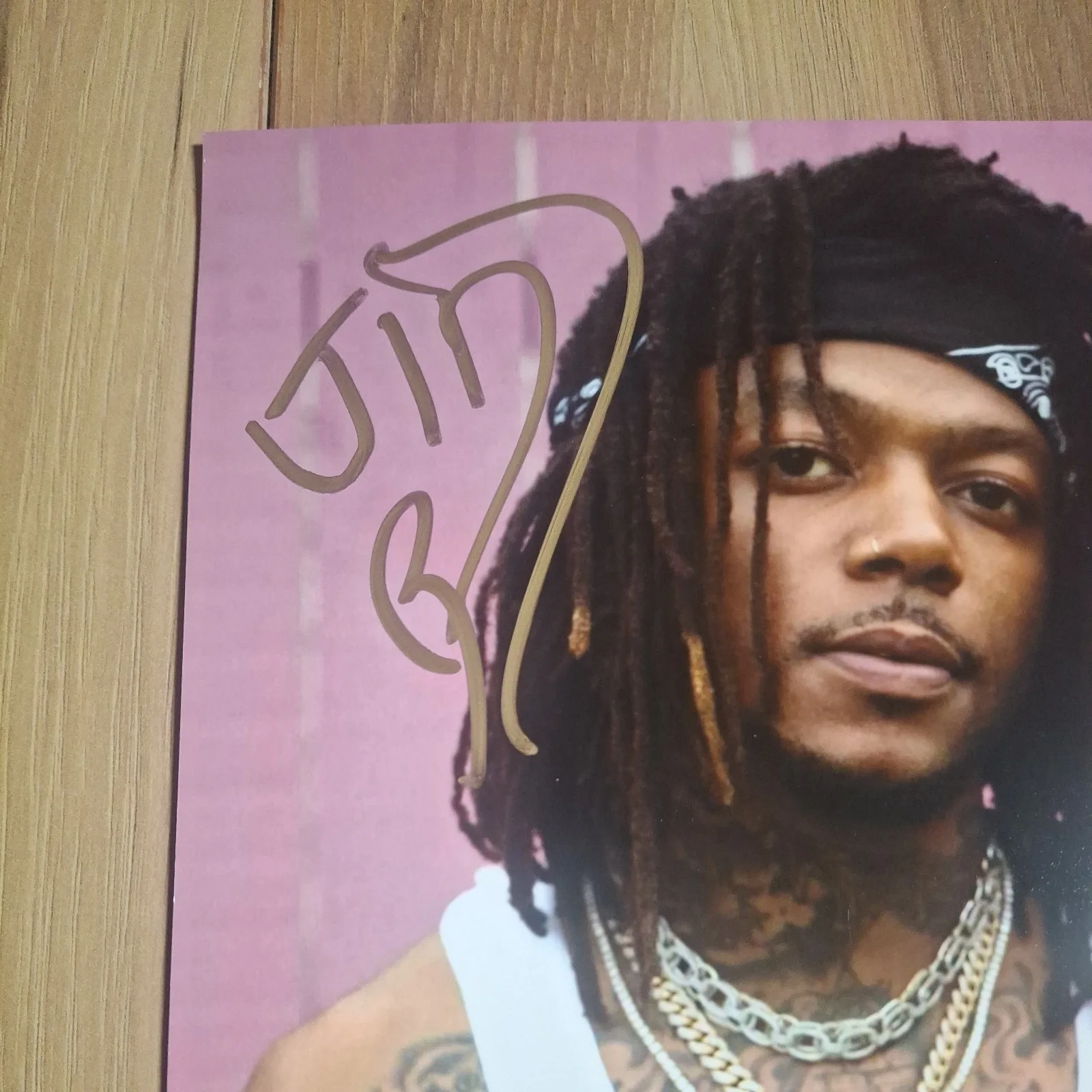 JID Signed 8x10 Autographed Photo The Forever Story Rapper Beckett Bas COA, image 2