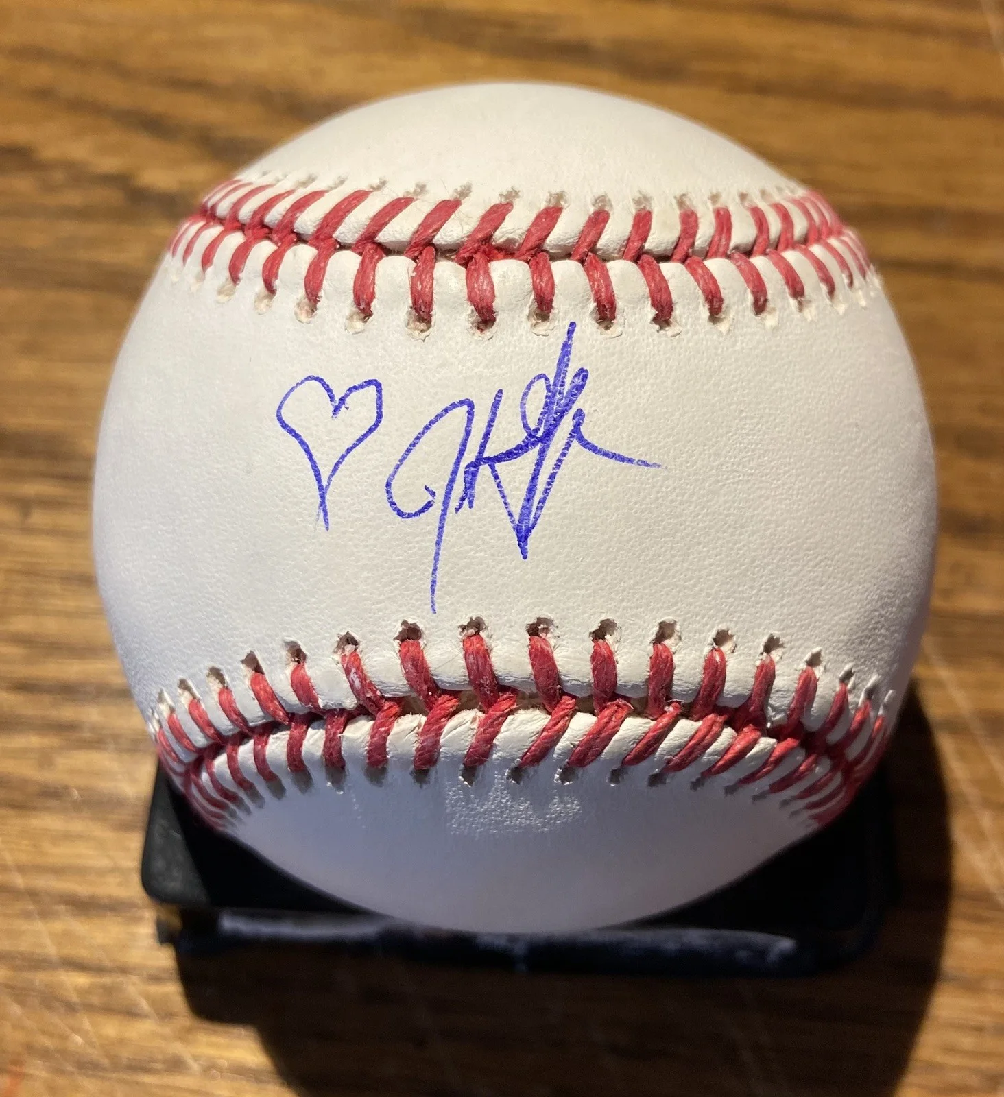 Jonathan Groff — Frozen Hamilton Jonathan Groff AUTOGRAPH SIGNED Major League Baseball- BAS COA