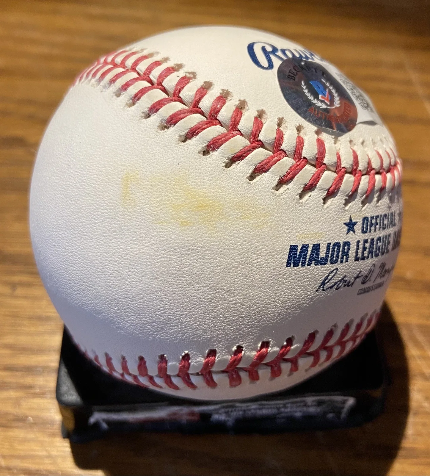 Jonathan Groff — Frozen Hamilton Jonathan Groff AUTOGRAPH SIGNED Major League Baseball- BAS COA, image 2
