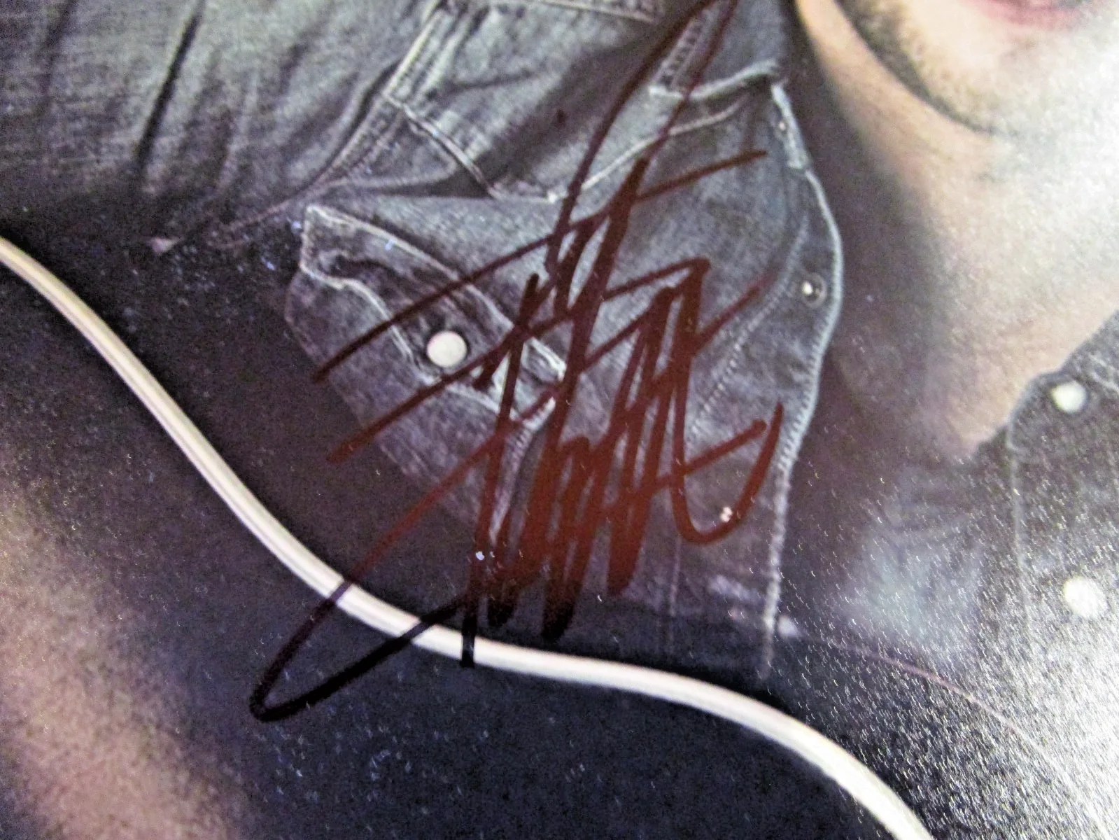 THOMAS RHETT SIGNED 8X10 MATTE PHOTO COUNTRY MUSIC SUPERSTAR (A), изображение 2