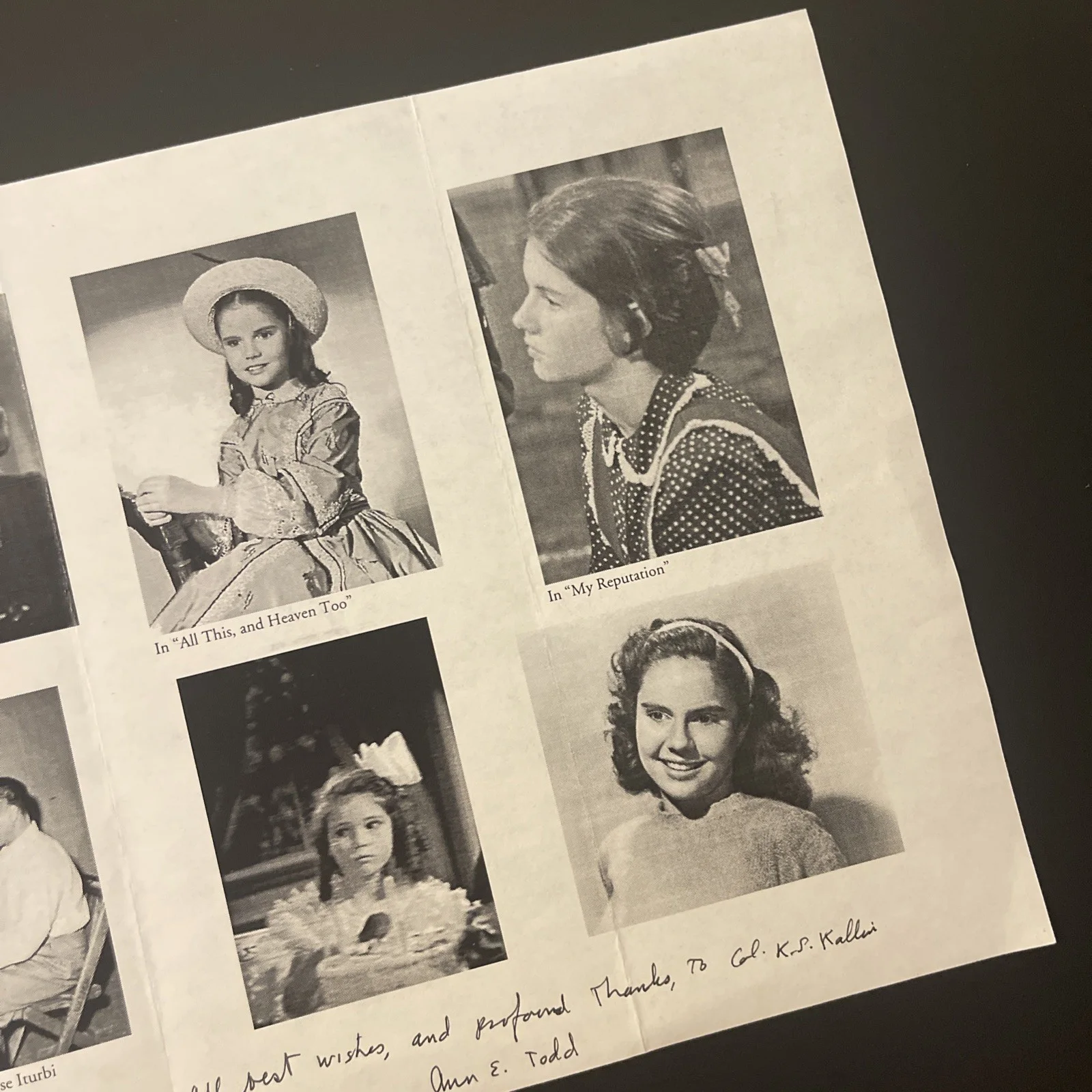 ANN E. TODD: Hand Signed Celebrity Photo 8 x 10” / KSK, image 4