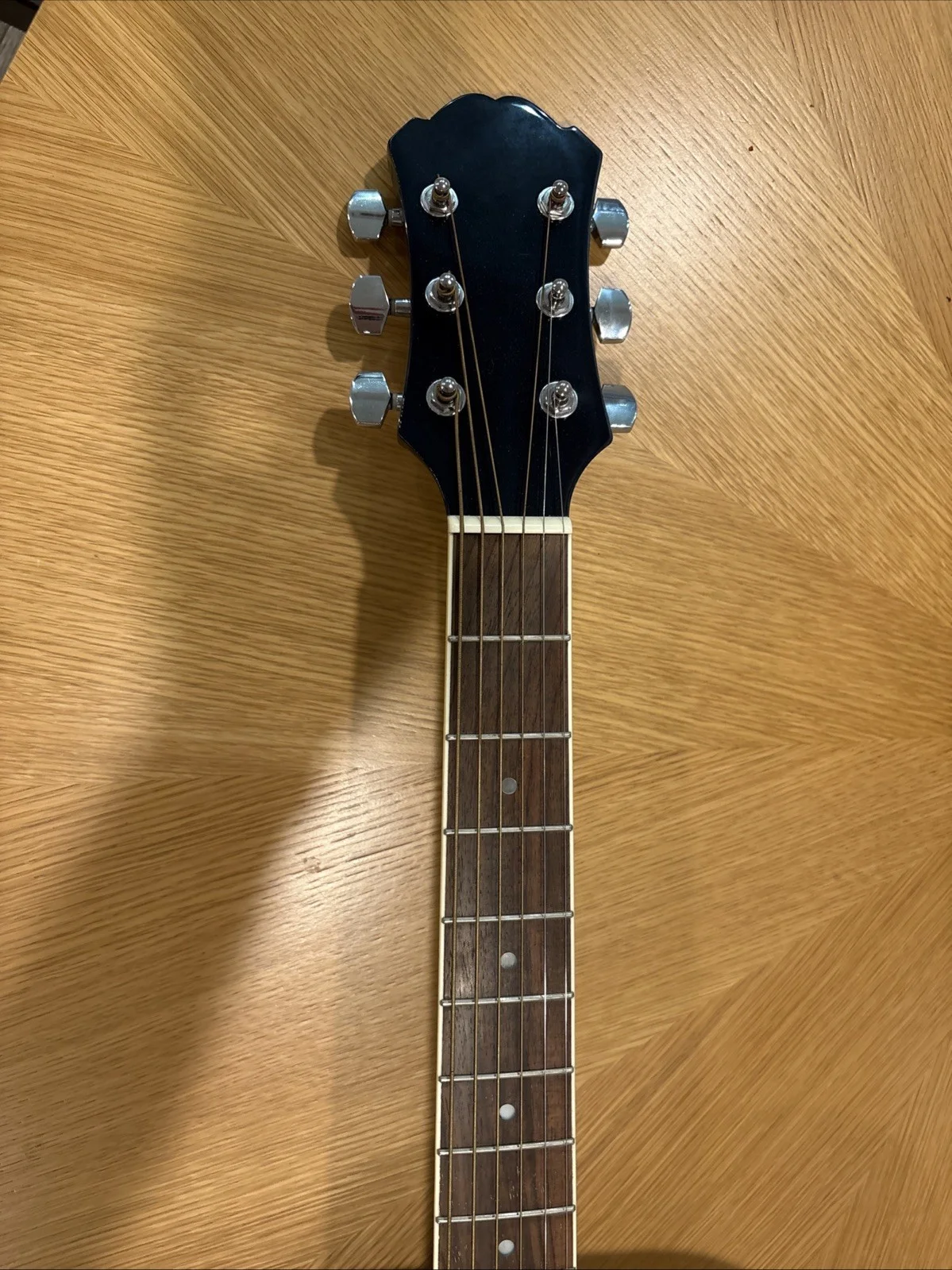 Lady Gaga Autographed Full Size Acoustic Guitar 2013 With COA, image 3
