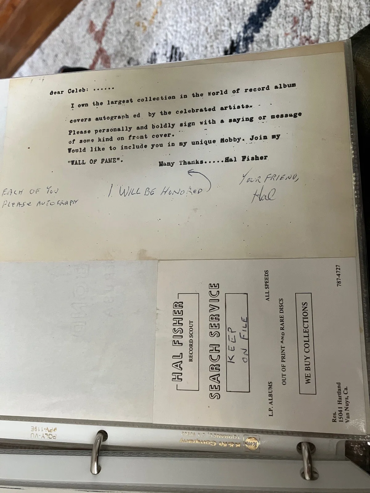 Vintage Marty Allen Autographed 8x10 Photo-Comedian, изображение 5