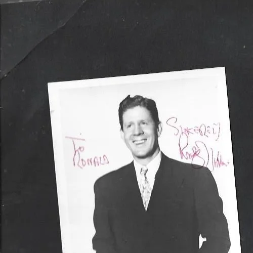 4 x 6 hand signed photo Rudy Vallee, изображение 2