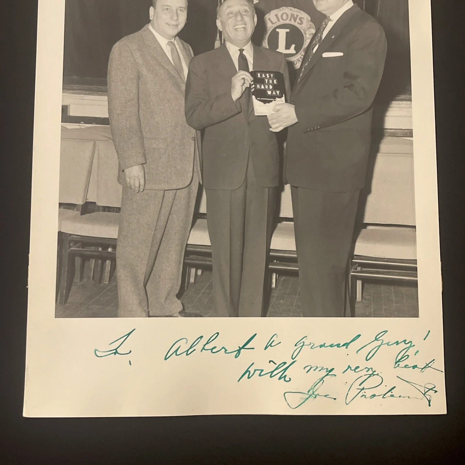 JOE PASTERNAK Famous Movie Producer Hollywood Golden Age: Signed Photo 8x10”/KSK, изображение 2