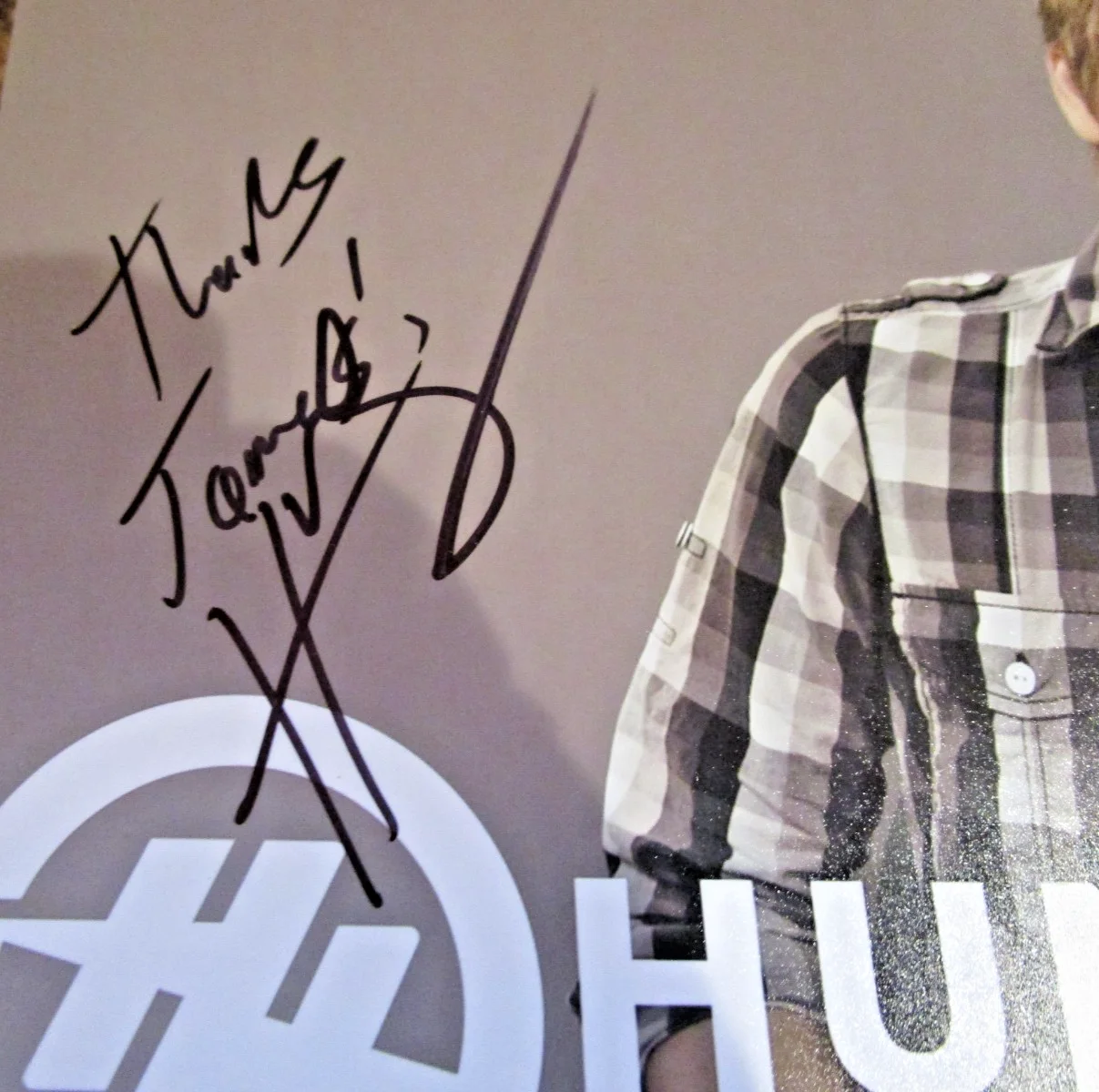 HUNTER HAYES SIGNED 8x10 PHOTO COUNTRY MUSIC STAR PERSONALIZED (F), изображение 2