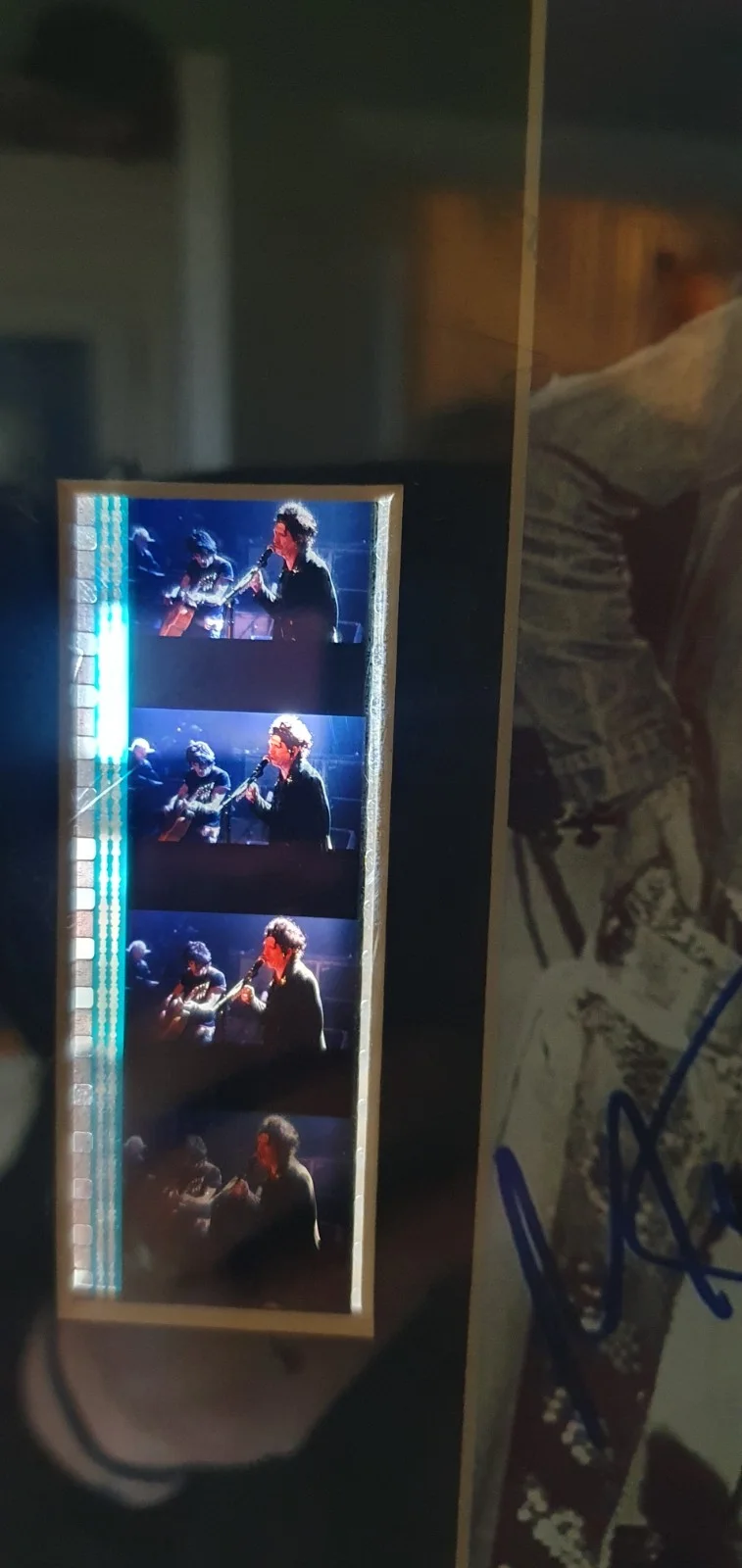Rolling Stones Signed Memrobelia Film Cells Early Rare Coa, изображение 2