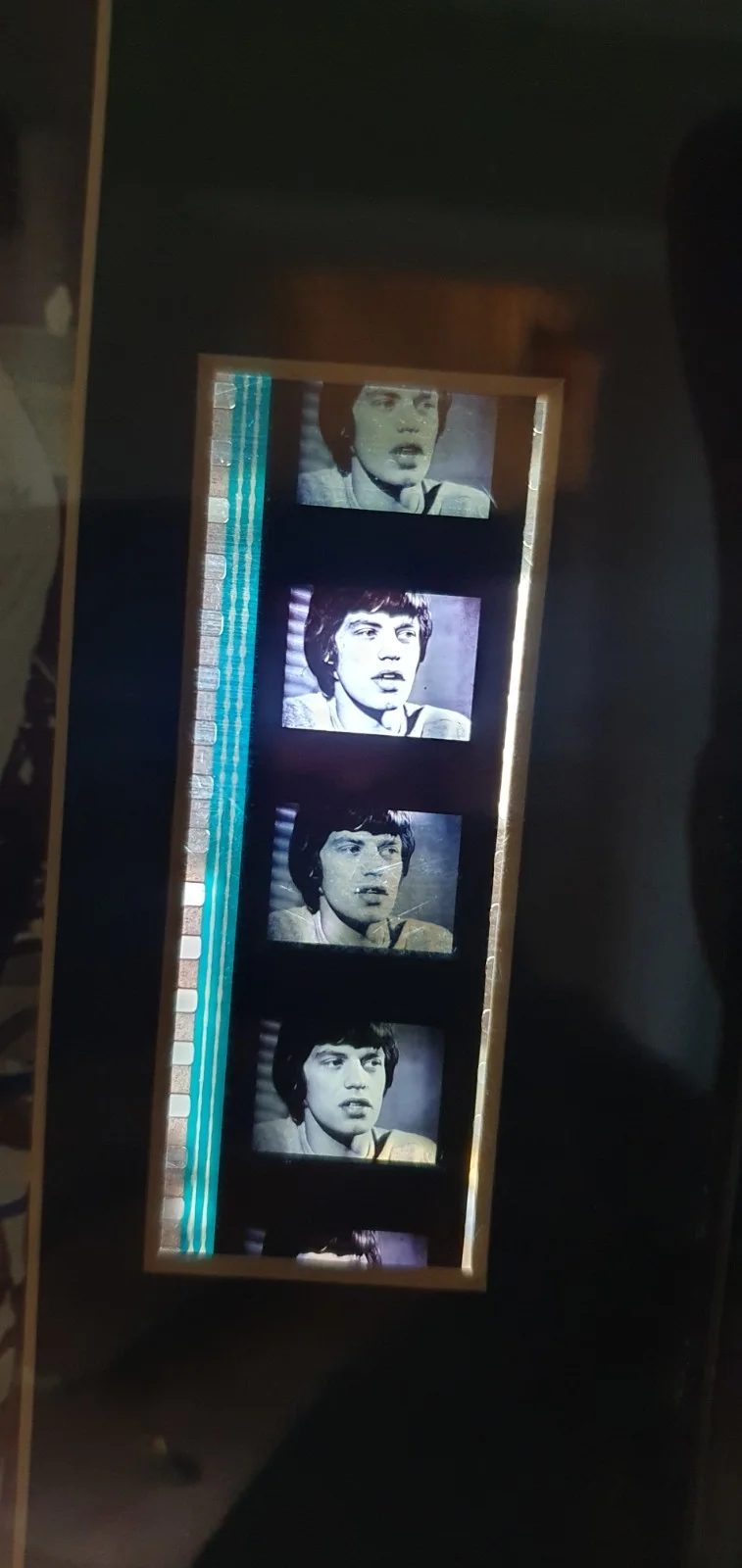 Rolling Stones Signed Memrobelia Film Cells Early Rare Coa, изображение 3
