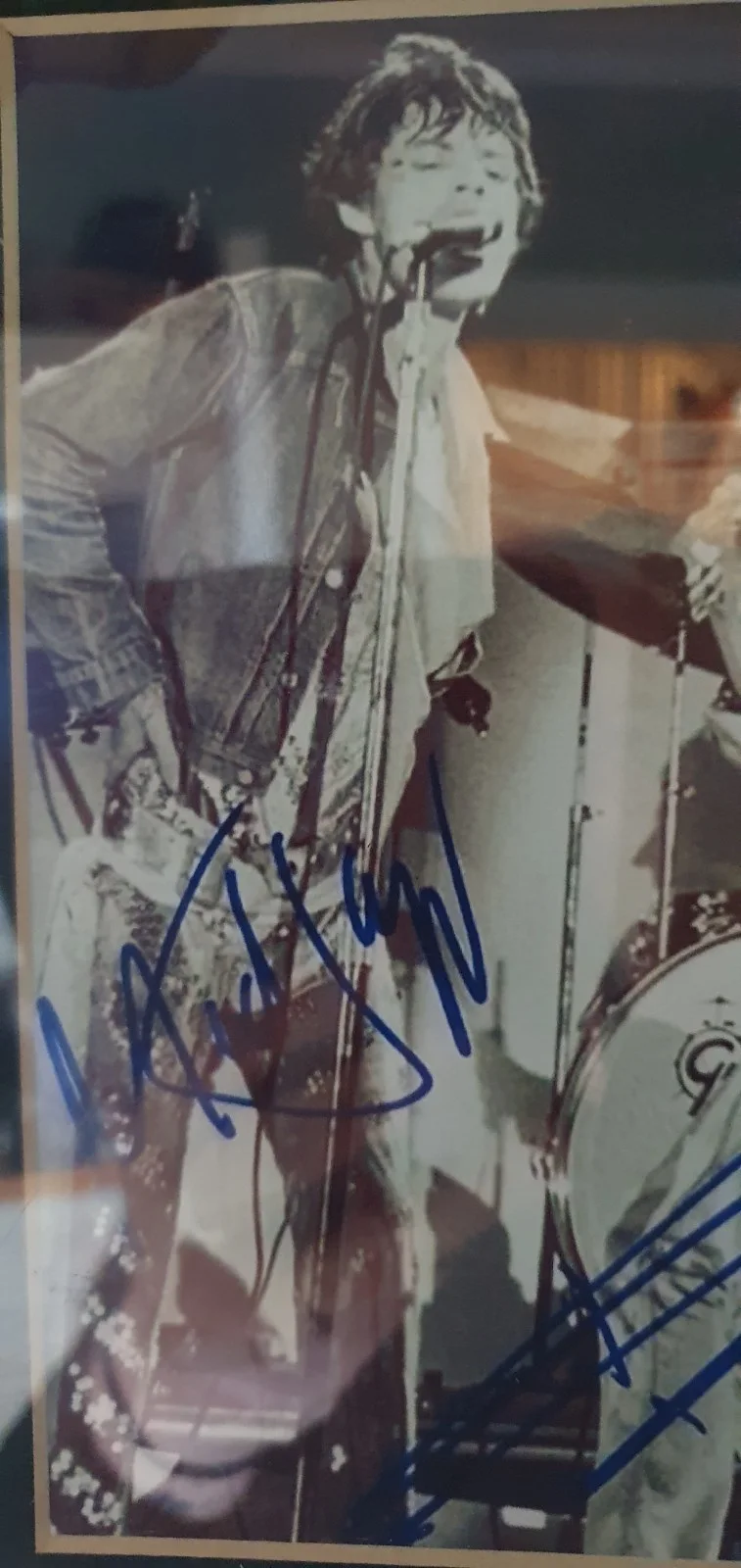 Rolling Stones Signed Memrobelia Film Cells Early Rare Coa, изображение 5