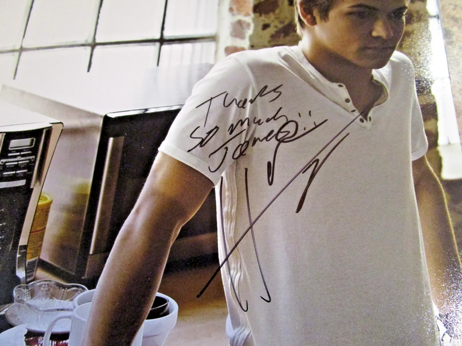 HUNTER HAYES SIGNED 8x10 PHOTO COUNTRY MUSIC STAR PERSONALIZED (D), изображение 2