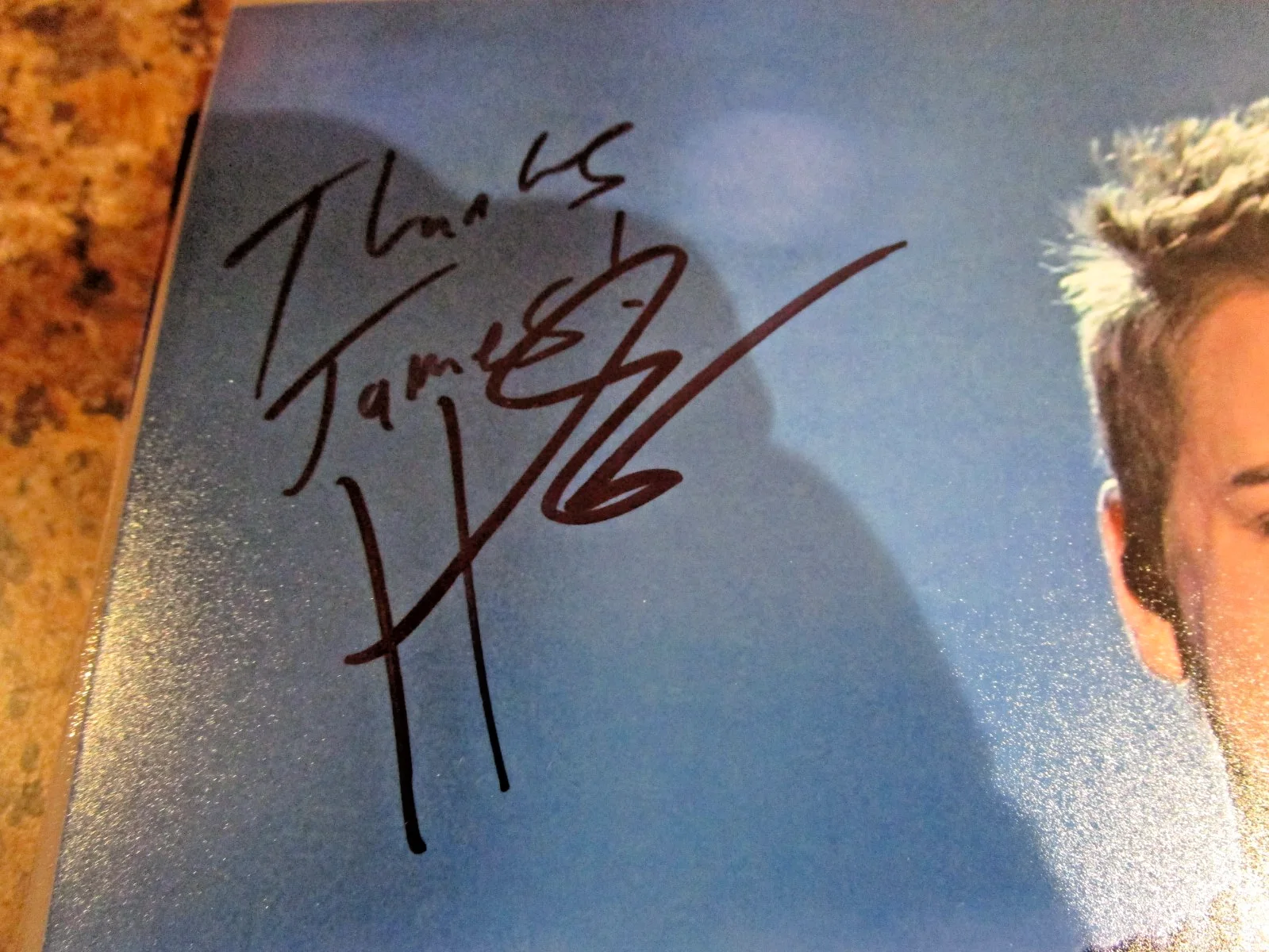 HUNTER HAYES SIGNED 8x10 PHOTO COUNTRY MUSIC STAR PERSONALIZED (B), изображение 2