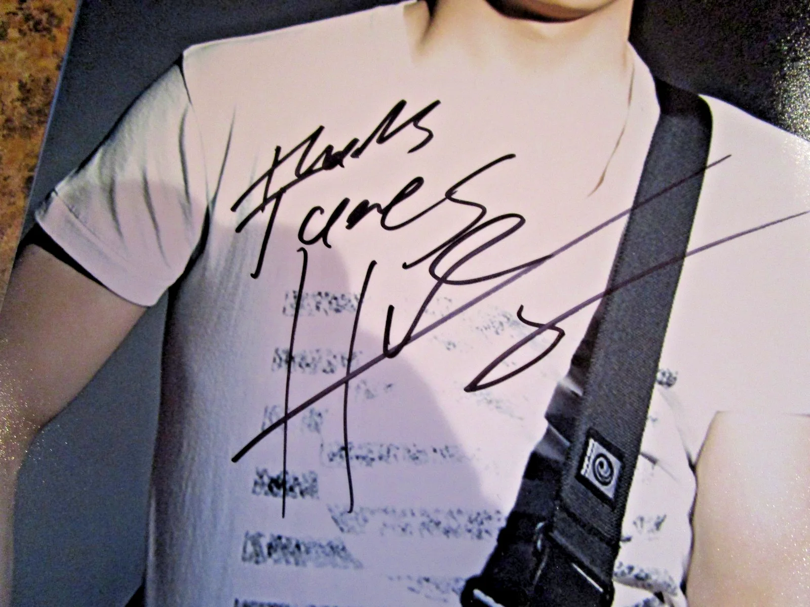 HUNTER HAYES SIGNED 8x10 PHOTO COUNTRY MUSIC STAR PERSONALIZED (A), image 2