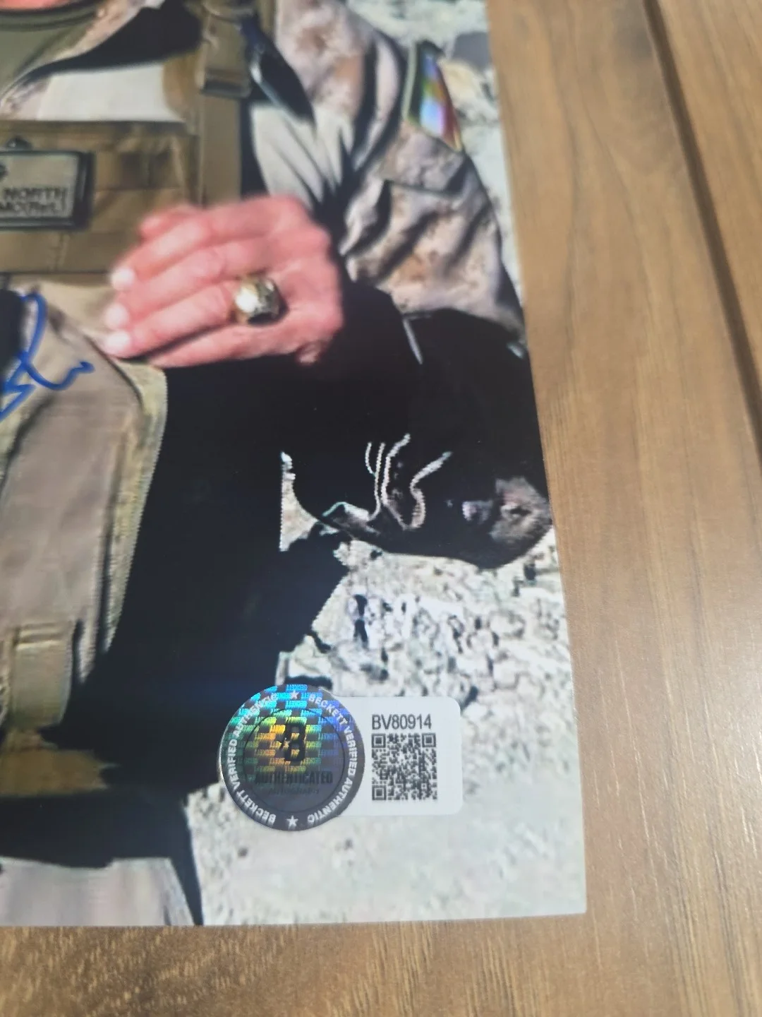 Oliver North Signed Autographed 8X10 Photo COA BAS Beckett #BV80914, изображение 2