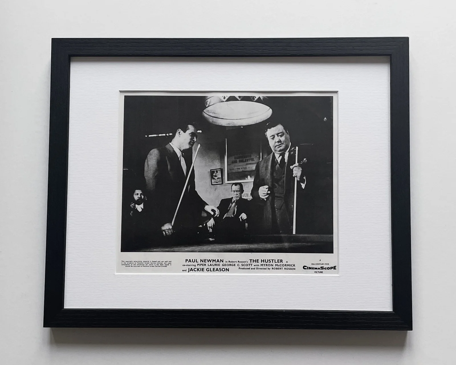 The Hustler Photo Original 8X10 Inch Framed Lobby Card, изображение 2