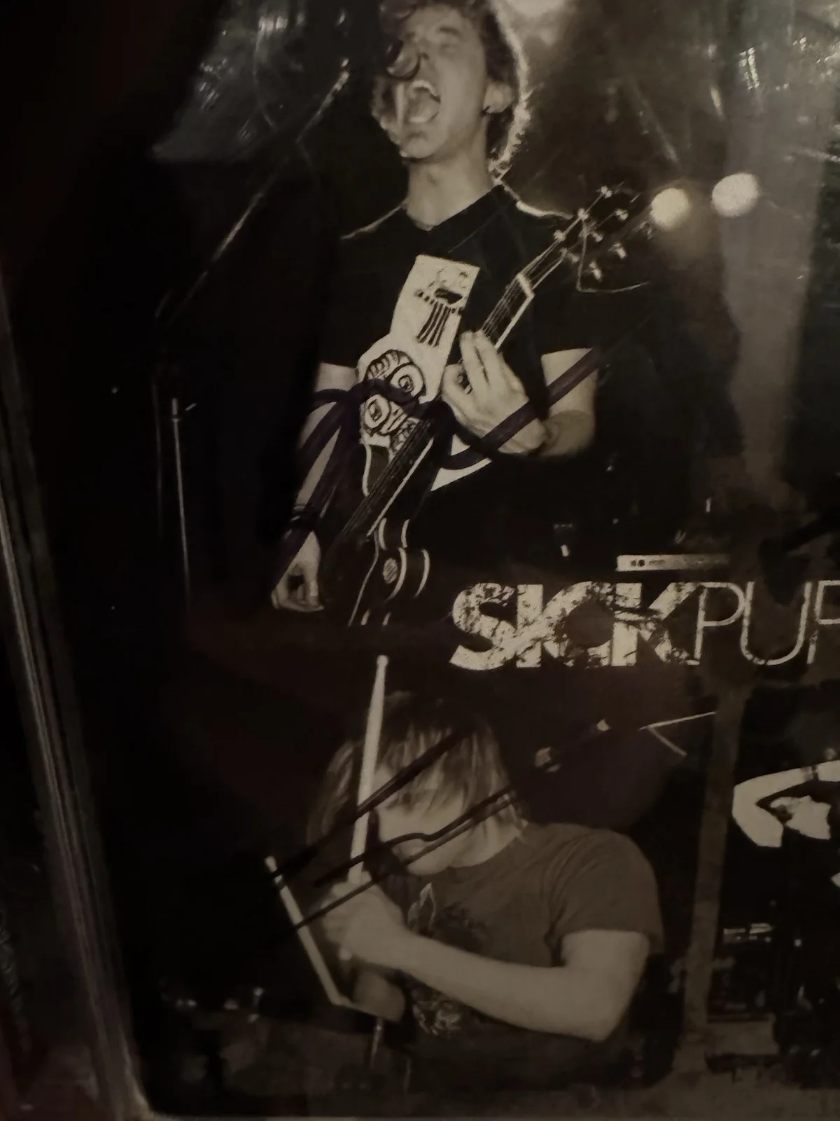 Sick Puppies EP Group Signed/Autographed CD Cover/Jacket W/ Cd., image 2