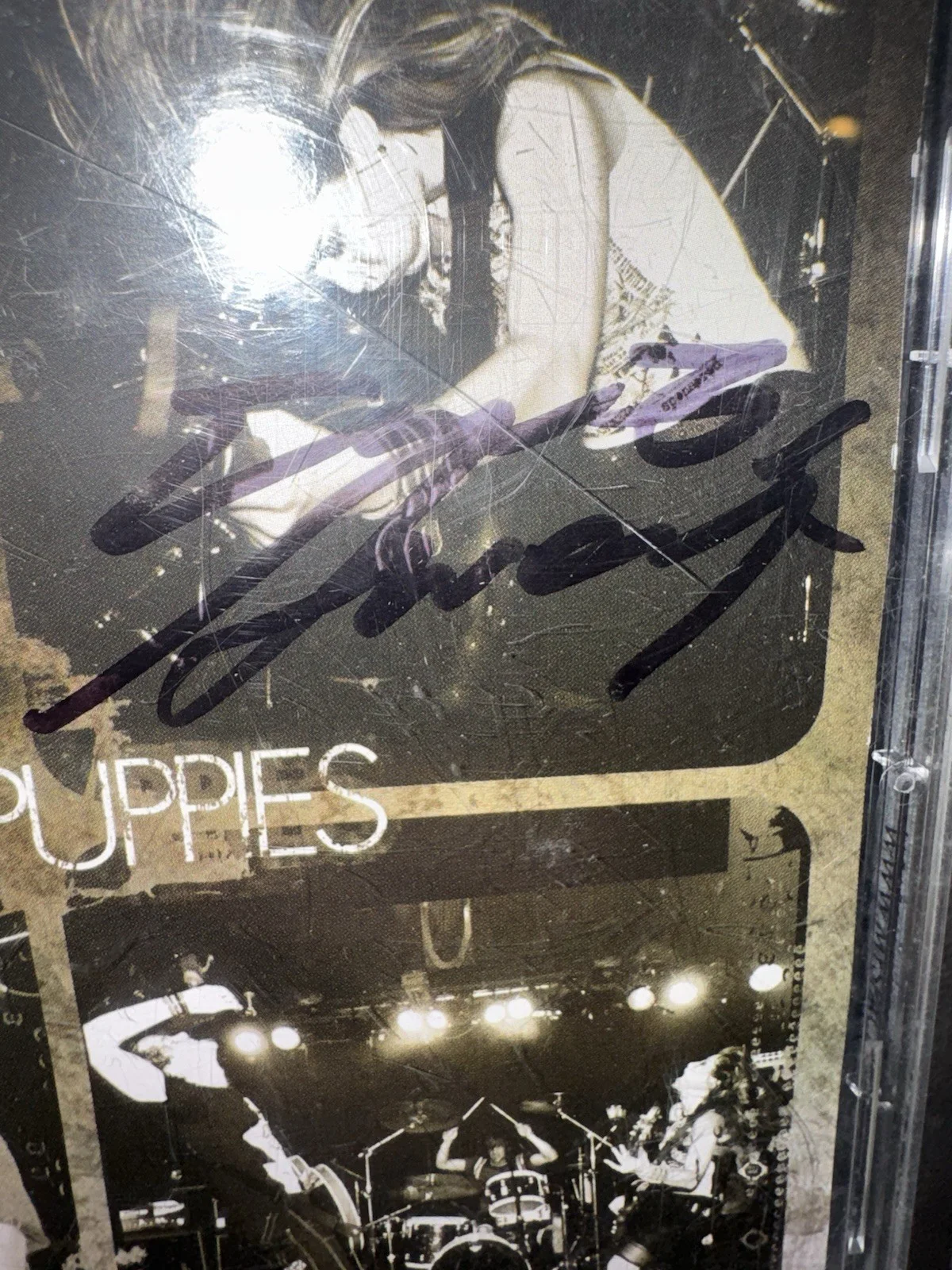 Sick Puppies EP Group Signed/Autographed CD Cover/Jacket W/ Cd., image 3