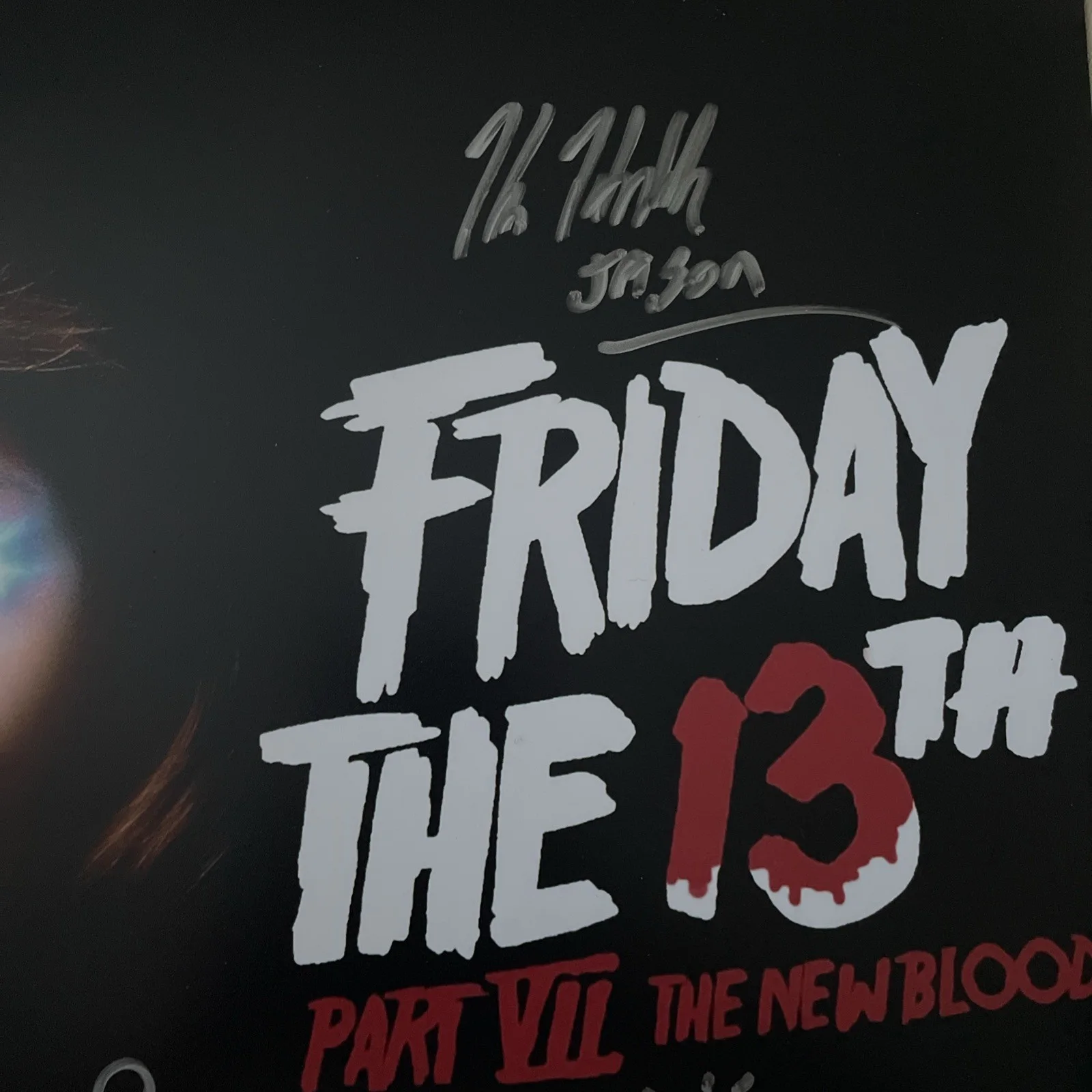 Kane Hodder Jennifer Banko signed Friday The 13th Part 6 11x14 JSA Authenticated, изображение 5