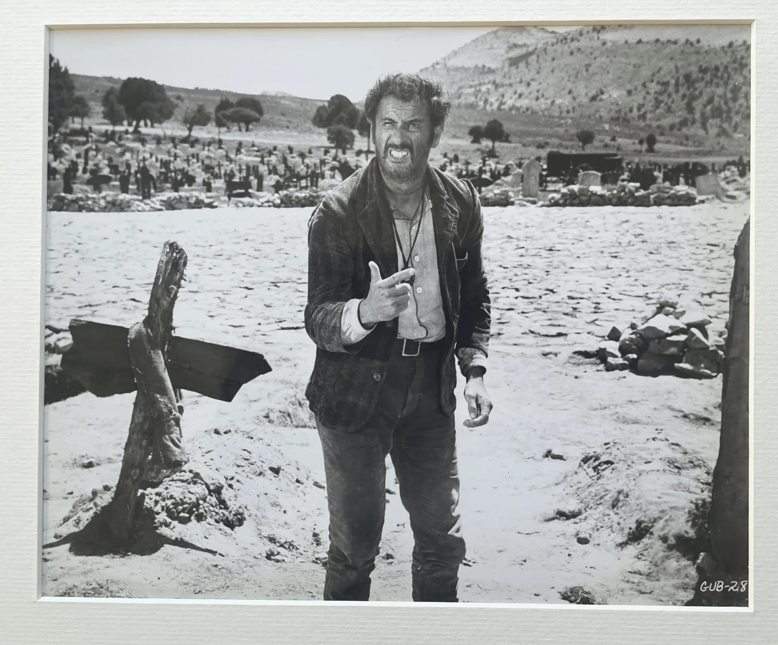 The Good The Bad And The Ugly Original Framed 8X10 Inch B&W Press Photo, изображение 3