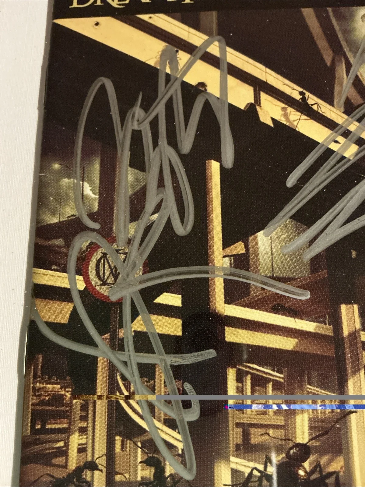 Dream Theater - Dream Theater- Systematic Chaos Signed CD Insert, image 4