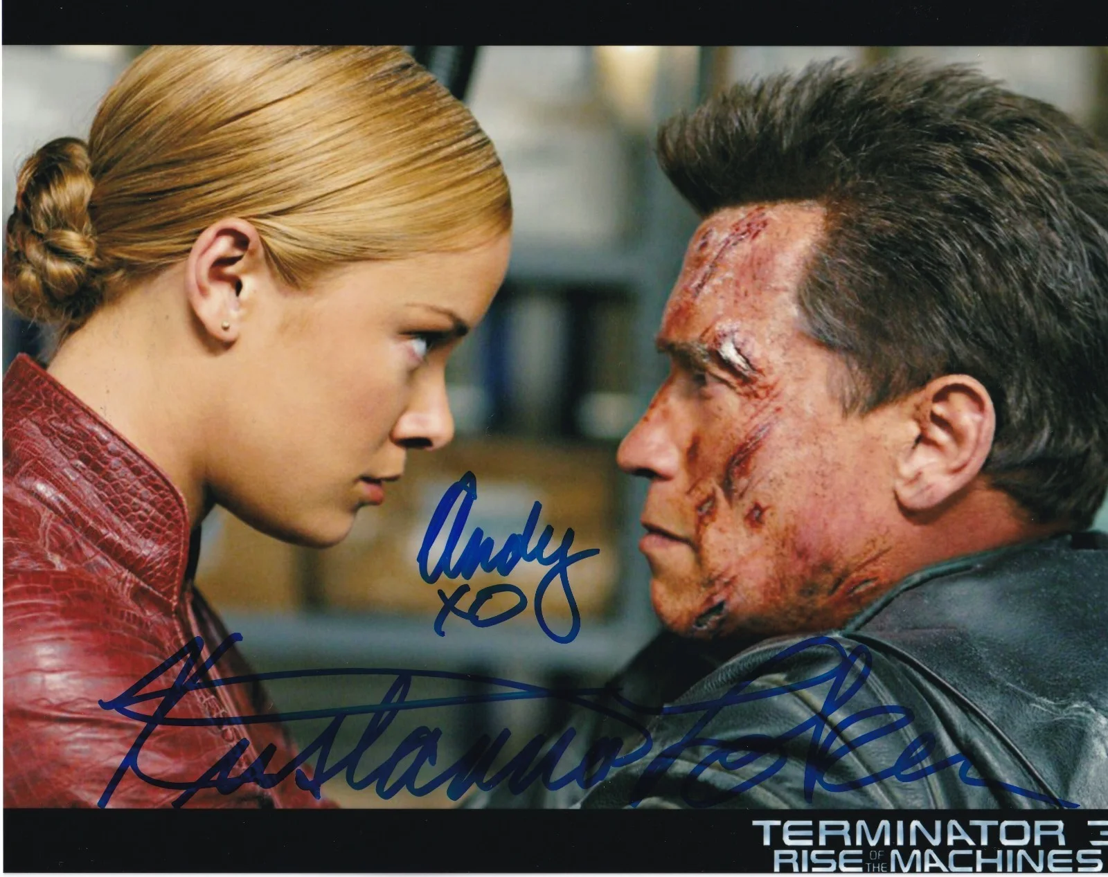 Kristanna Loken — Kristanna Loken Terminator III Signed 8x10 Photo COA