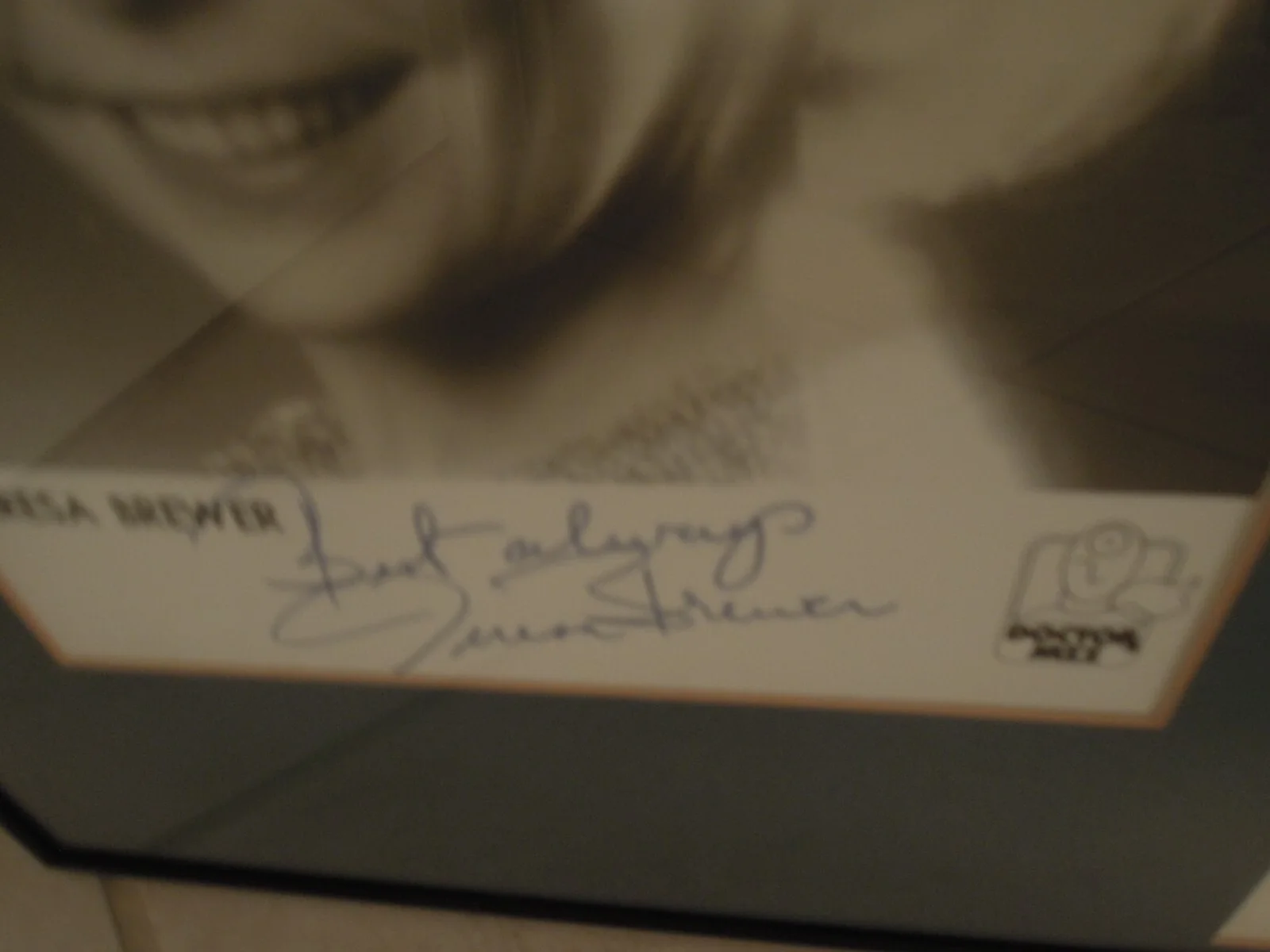 Teresa Brewer Record Photo Signed Framed, image 4