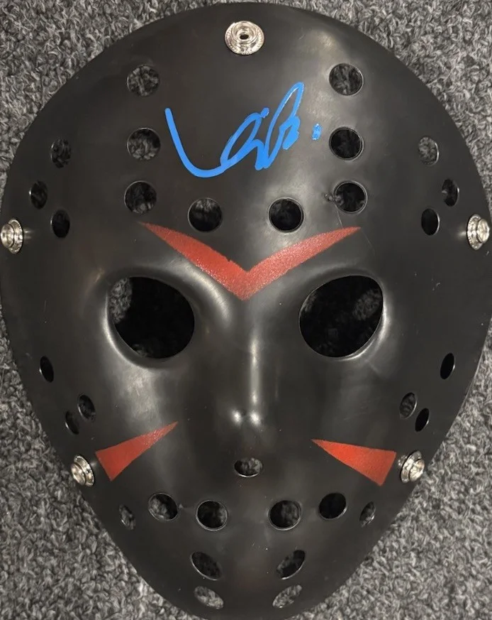 Kevin Bacon Friday The 13th Star Signed Autographed Movie Jason Mask, image 2