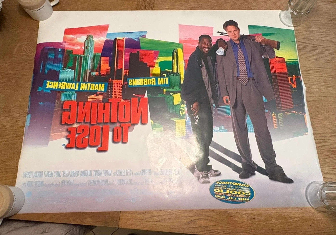 NOTHING TO LOSE - Quad Movie Poster - Double Sided, image 2