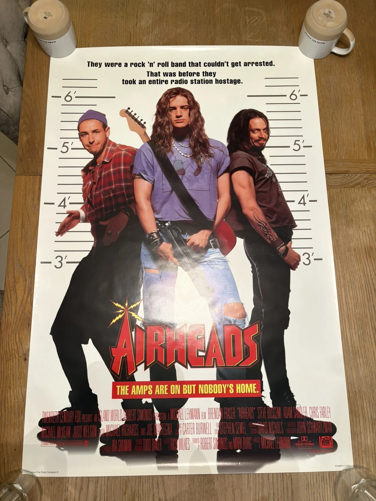Airheads - One Sheet Movie Poster - Double Sided, image 2