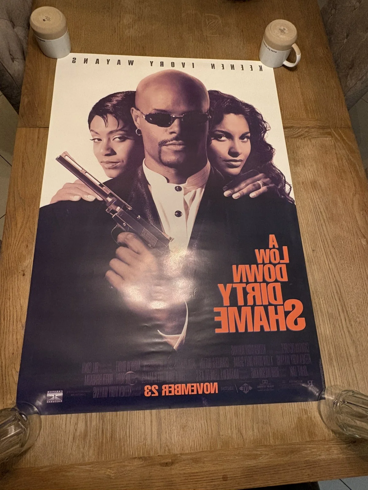 A LOW DOWN DIRTY SHAME - Original one sheet movie poster (double sided) 27x40, image 2