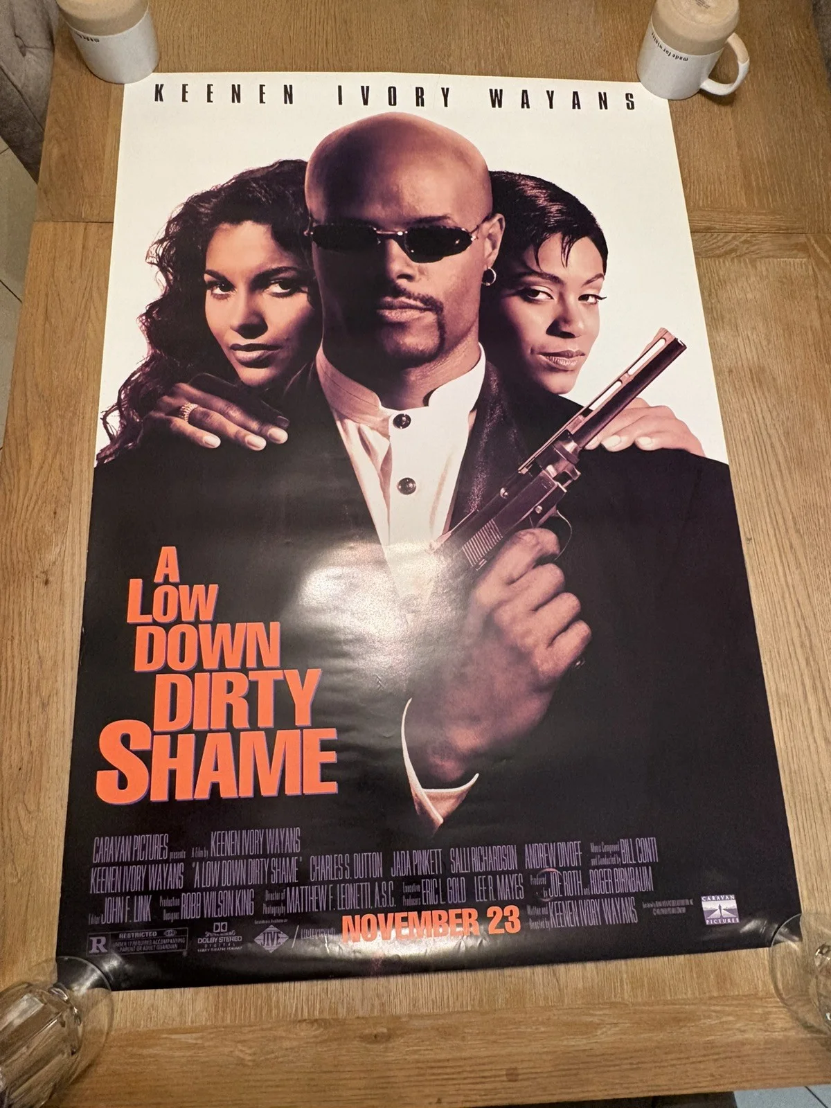 A LOW DOWN DIRTY SHAME - Original one sheet movie poster (double sided) 27x40, image 3