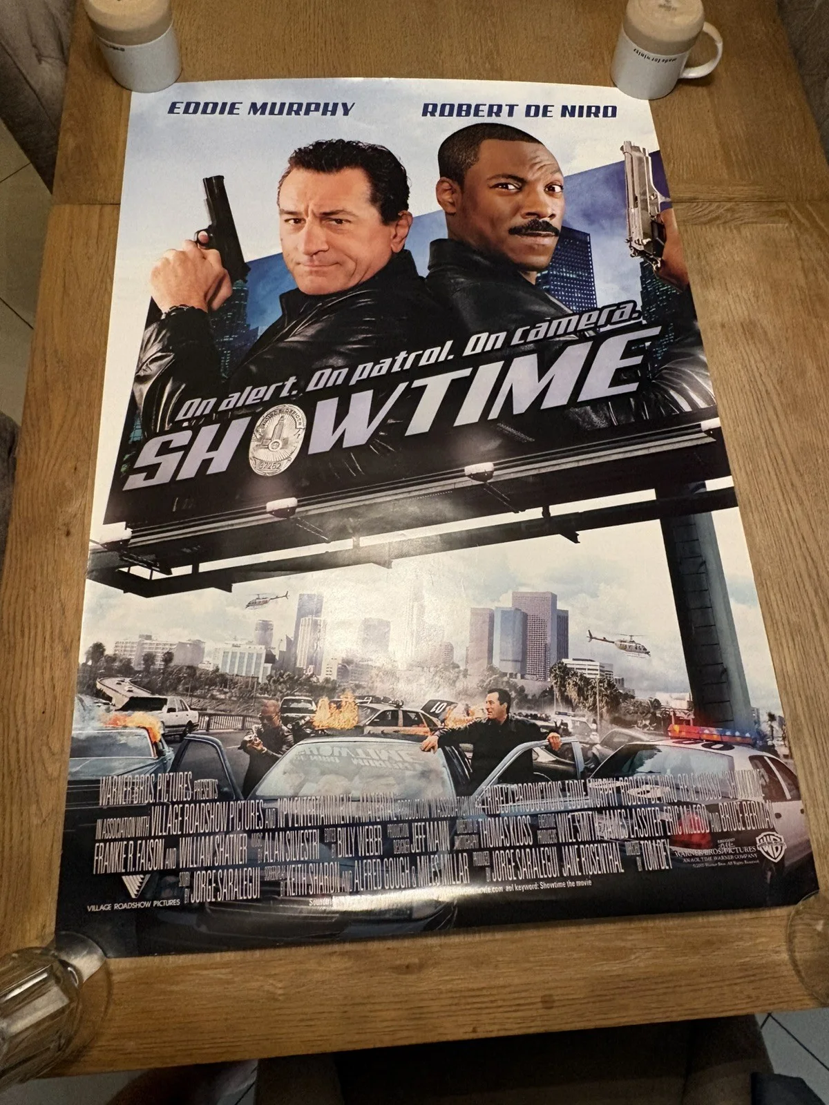 Showtime - Original Movie Poster (Double Sided), image 2
