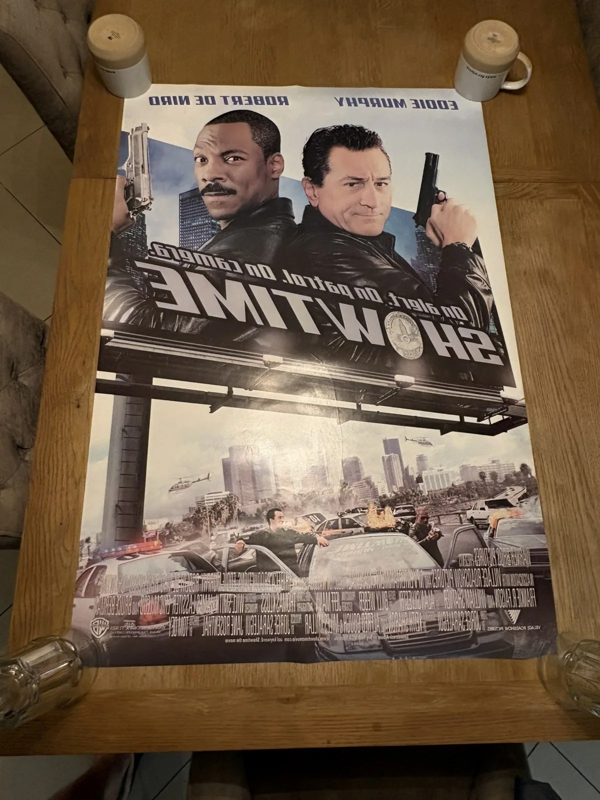 Showtime - Original Movie Poster (Double Sided), image 3