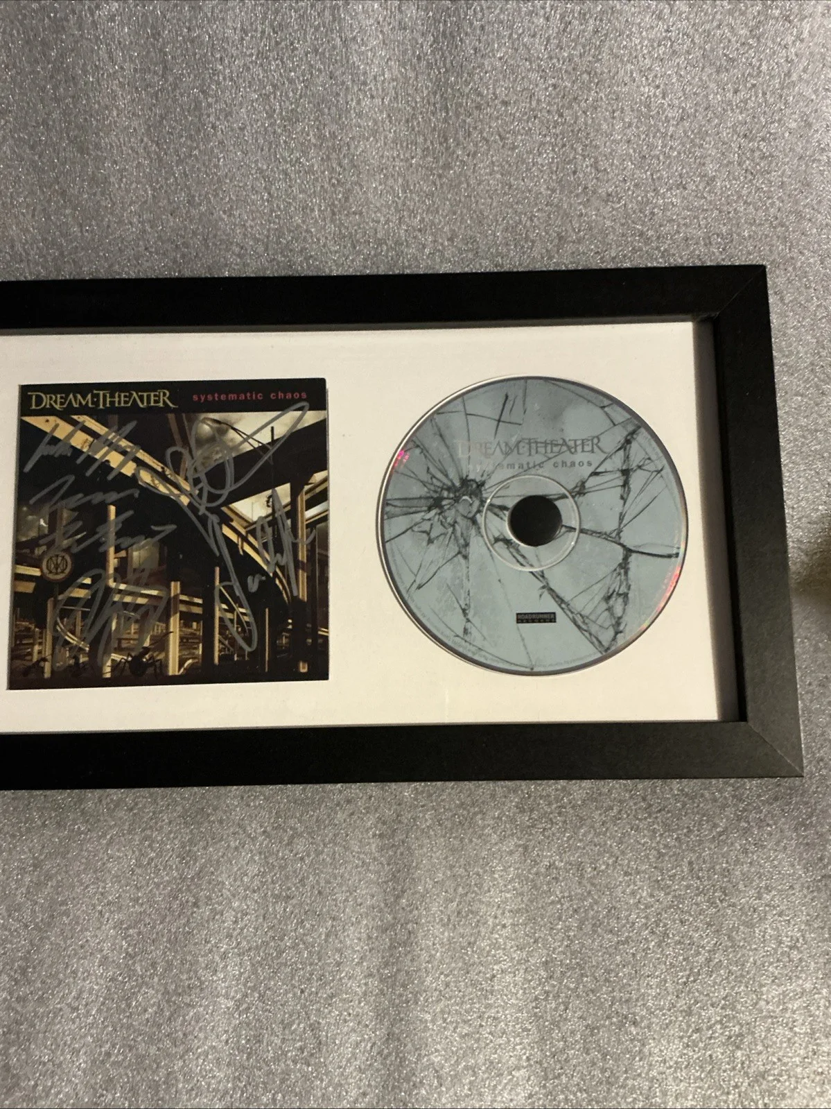 Dream Theater - Dream Theater- Systematic Chaos- Signed CD Insert, image 2