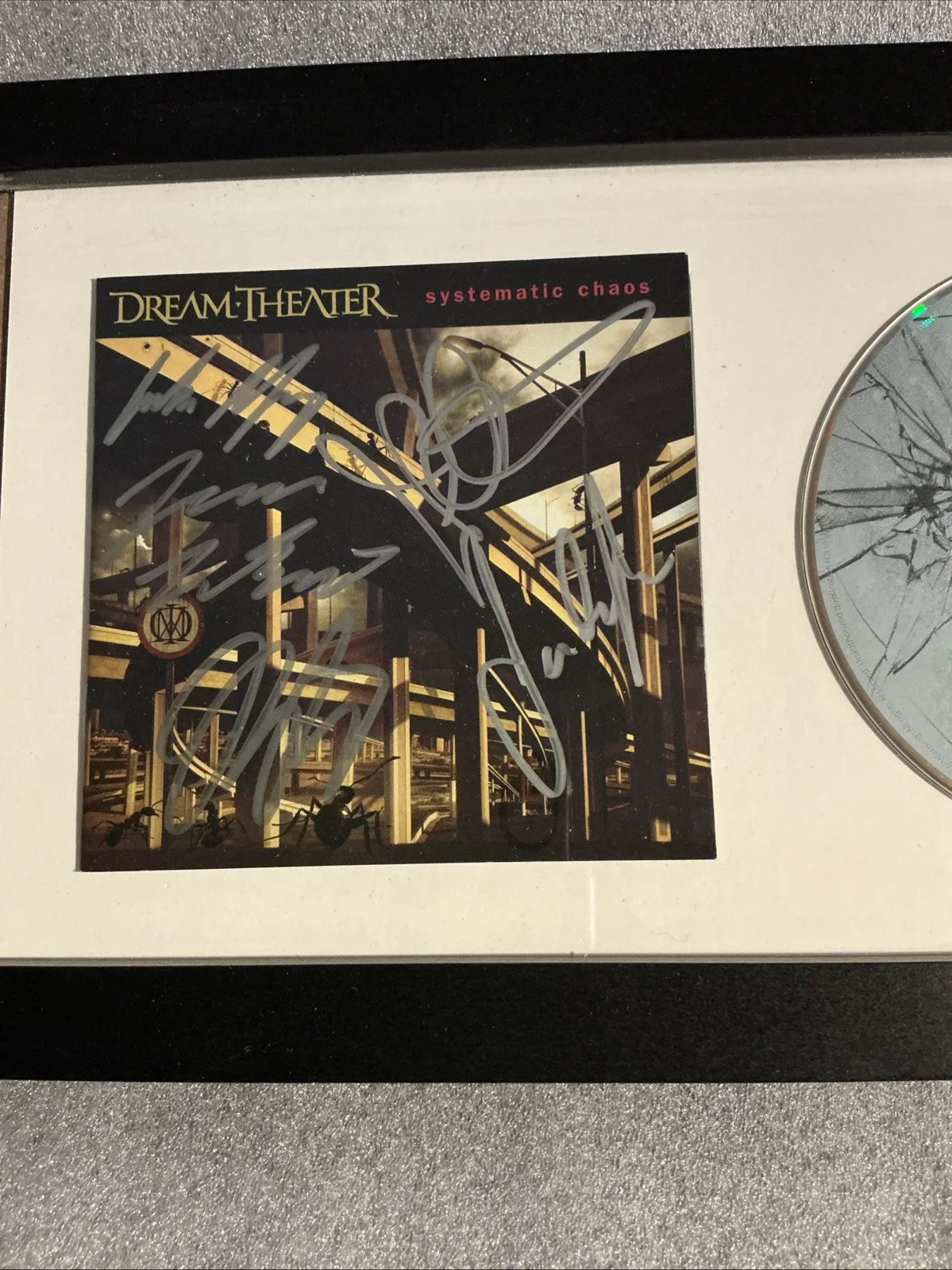 Dream Theater - Dream Theater- Systematic Chaos- Signed CD Insert, image 3