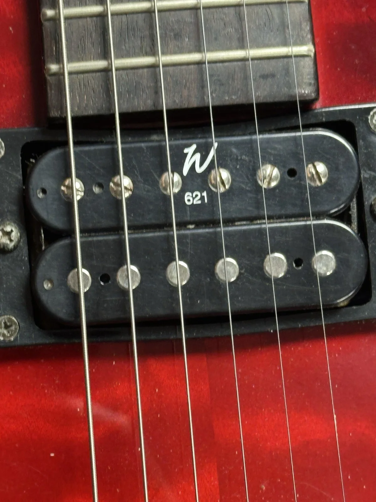Sammy Hagar Signed Washburn Red Rocker Signature Model Guitar JSA COA Van Halen, изображение 5