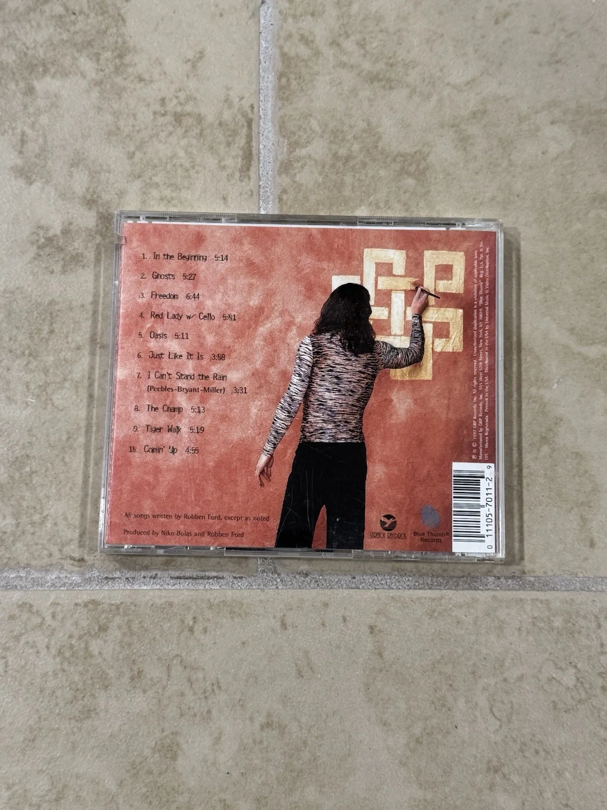 ROBBEN FORD SIGNED/AUTOGRAPHED CD TIGER WALK EXCELLENT!!, image 4