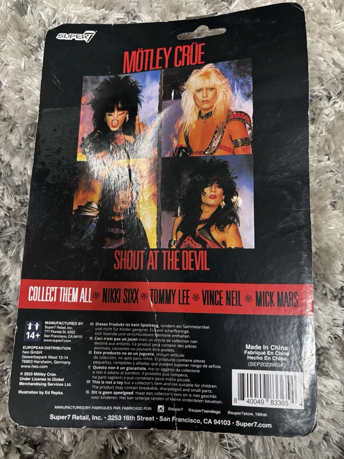 TOMMY LEE MOTLEY CRUE ACTION FIGURE, image 3