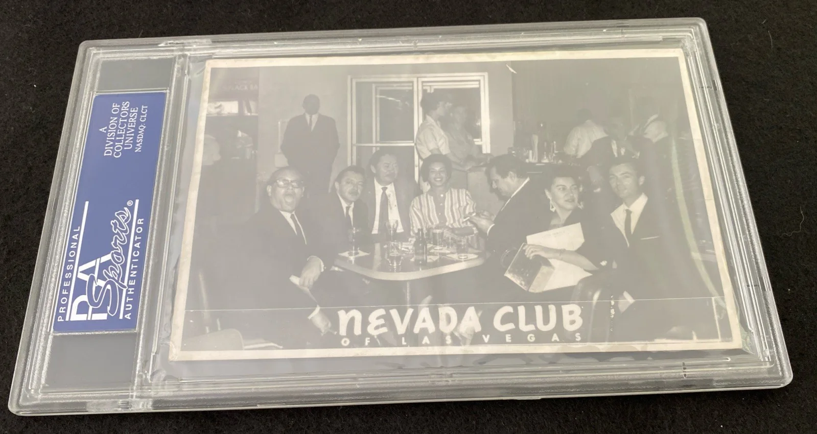 FRANK SINATRA AUTOGRAPH SIGNED POSTCARD 1950s LAS VEGAS PSA/DNA signature RARE!, image 4