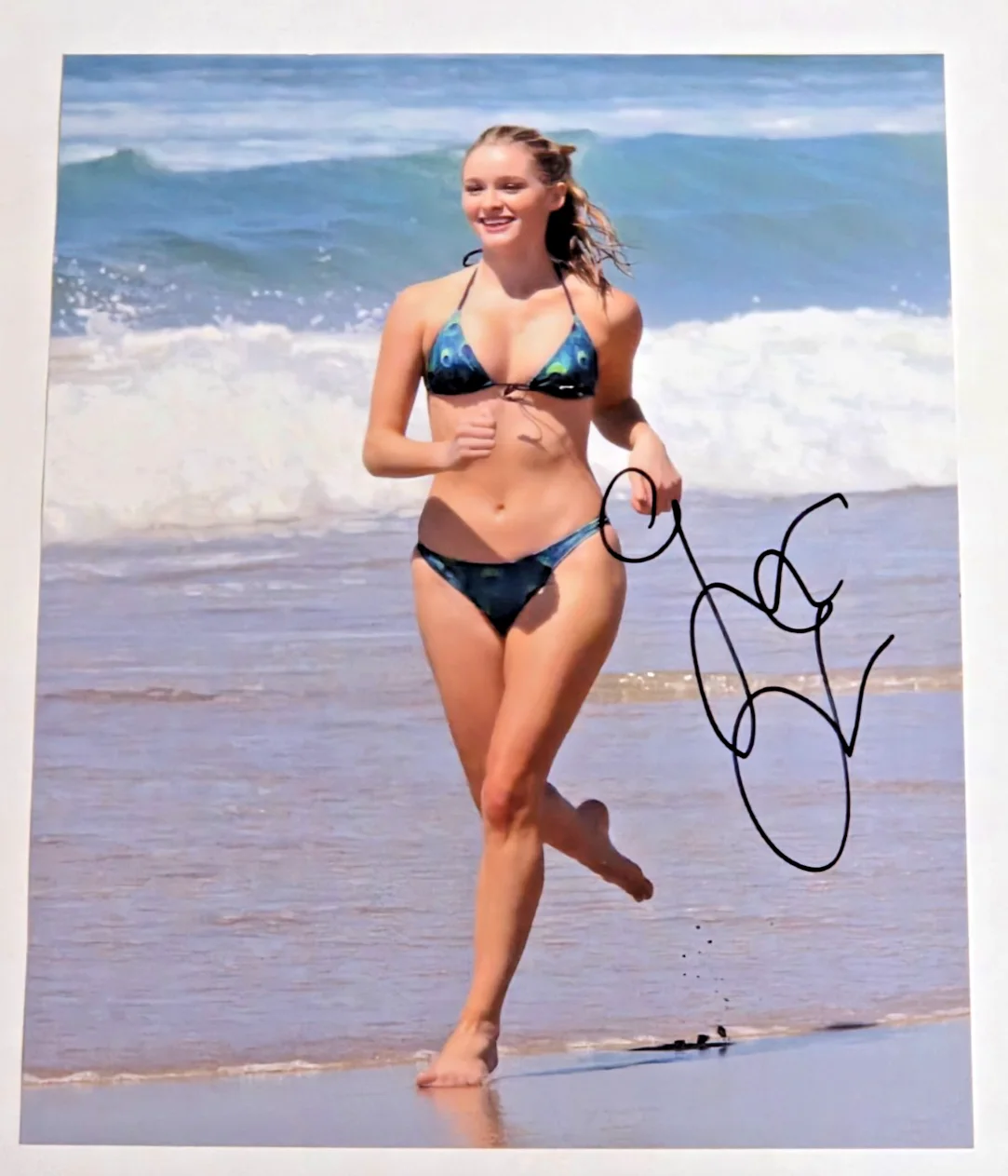 GREER GRAMMER — GREER GRAMMER X 2 SIGNED AUTOGRAPHED 8x10 Photo COA auto ACTRESS MODEL