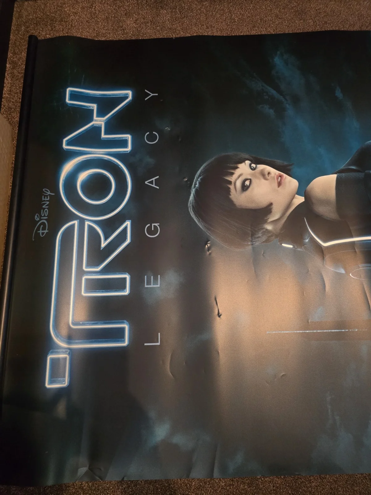 Tron Legacy Movie Banner poster 8ft High Olivia Wilde, изображение 4